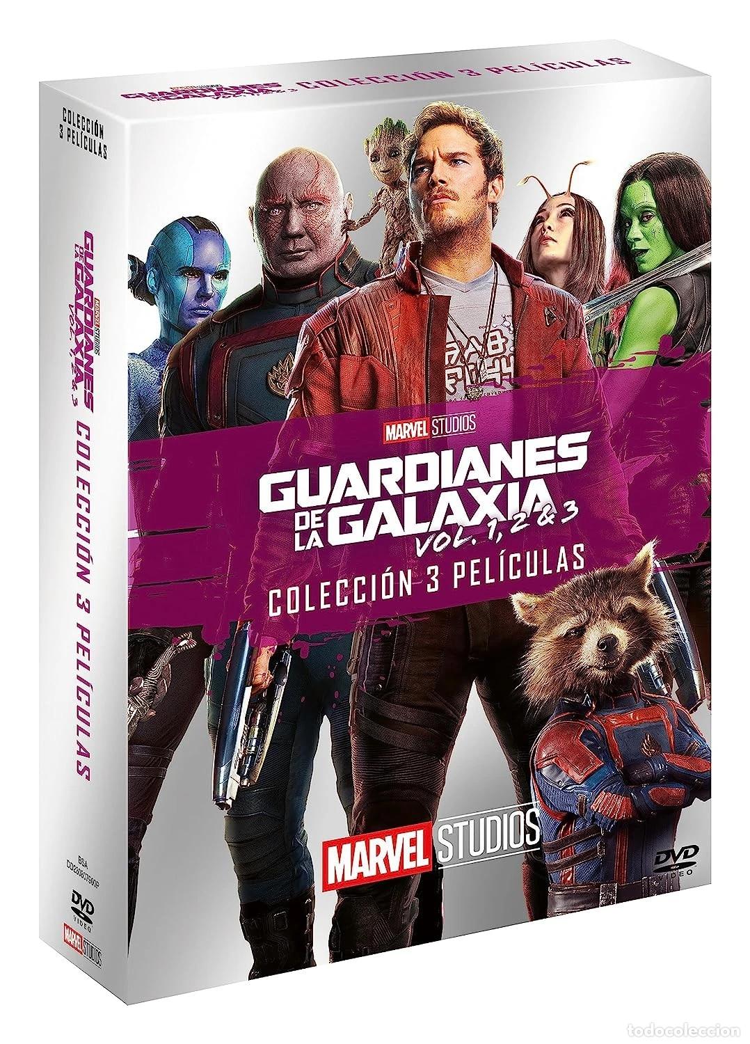 Kino: Guardianes de la Galaxia:Colecci&oacute;n 3 peliculas (Pack) [DVD]