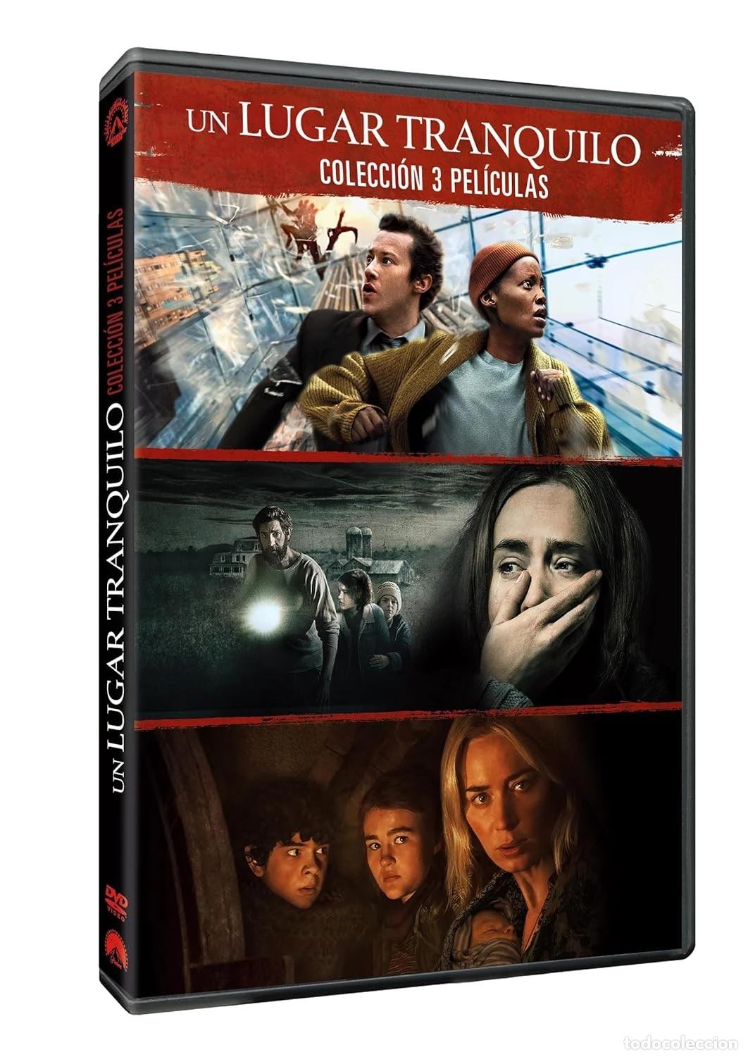 Kino: Un Lugar Tranquilo+Un Lugar Tranquilo 2 + Un Lugar Tranquilo: D&iacute;a 1 [DVD] (2018,2020,2024) A Quiet P