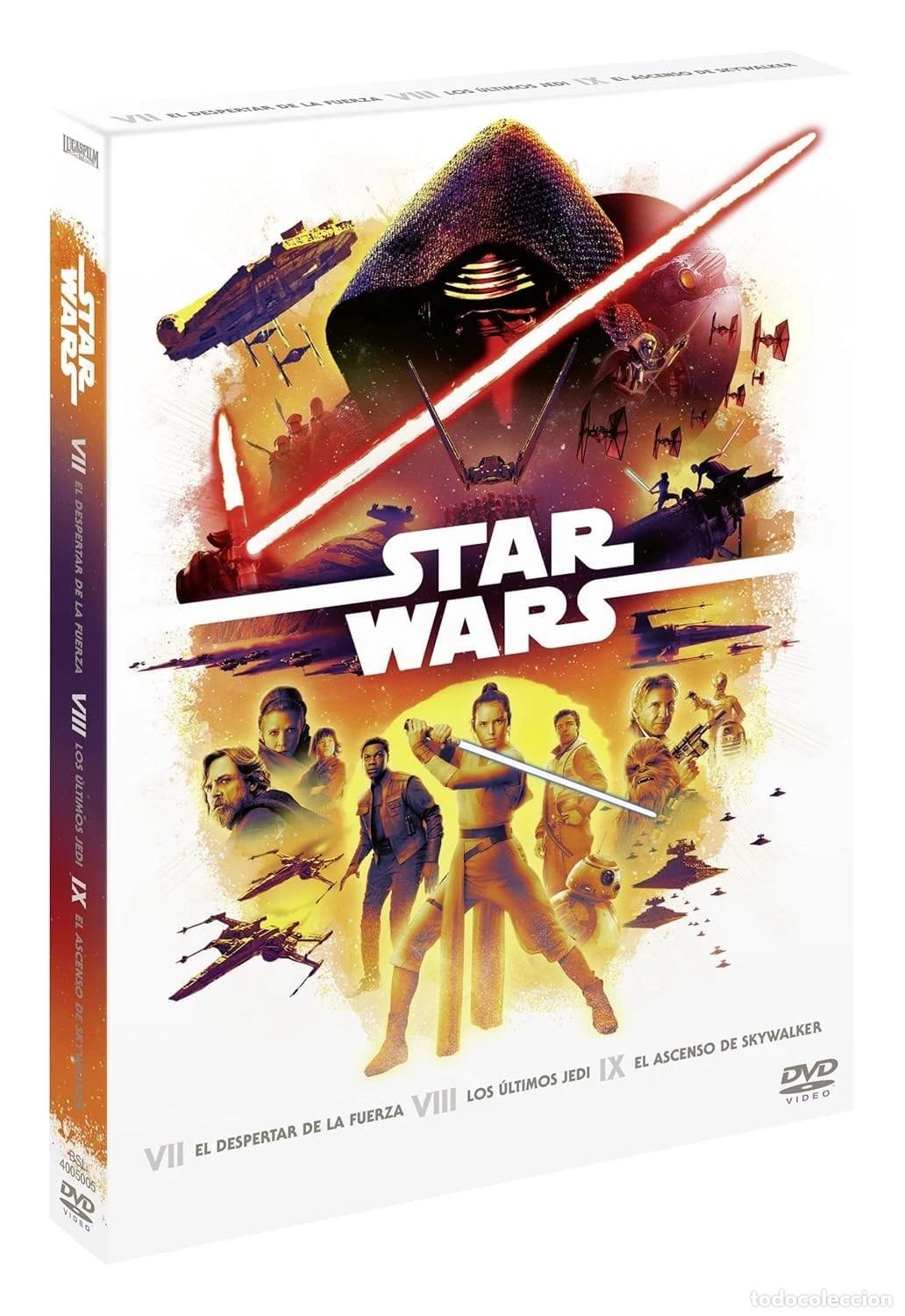Kino: Star Wars: El Despertar De La Fuerza + Star Wars: Los &Uacute;ltimos Jedi + Star Wars: El Ascenso De Skywal