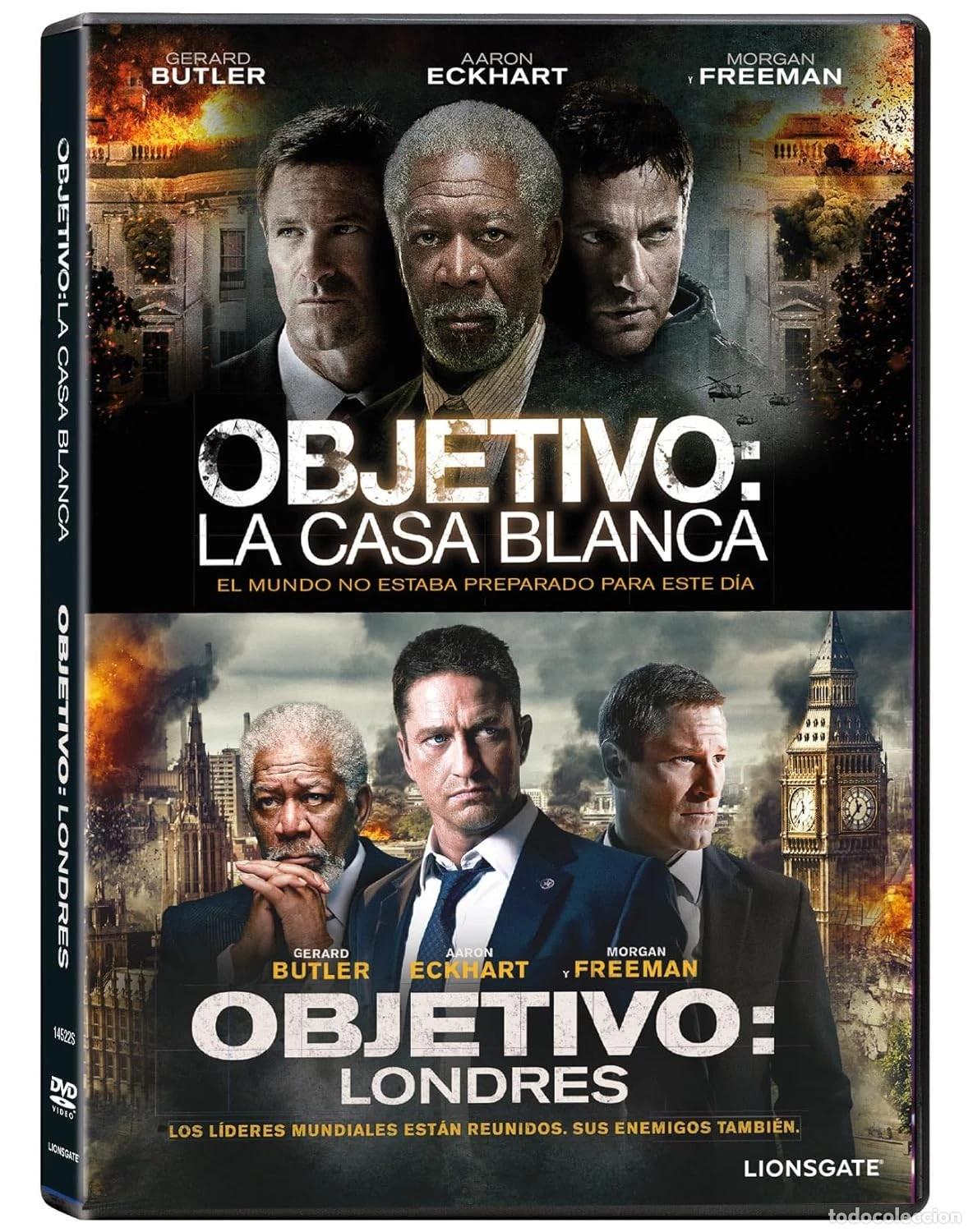 Kino: Objetivo: La Casa Blanca + Objetivo: Londres [DVD] (2013, 2016) Olympus Has Fallen + London Has Fall