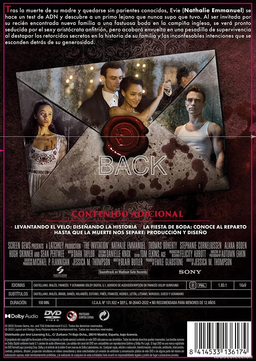 Cine: La invitaci&oacute;n [DVD] - Foto 2