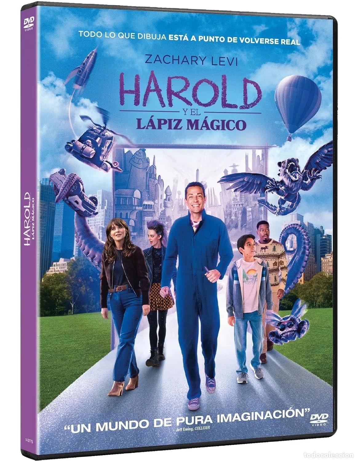 Cinema: Harold y el L&aacute;piz M&aacute;gico [DVD] (2024) Harold and the Purple Crayon