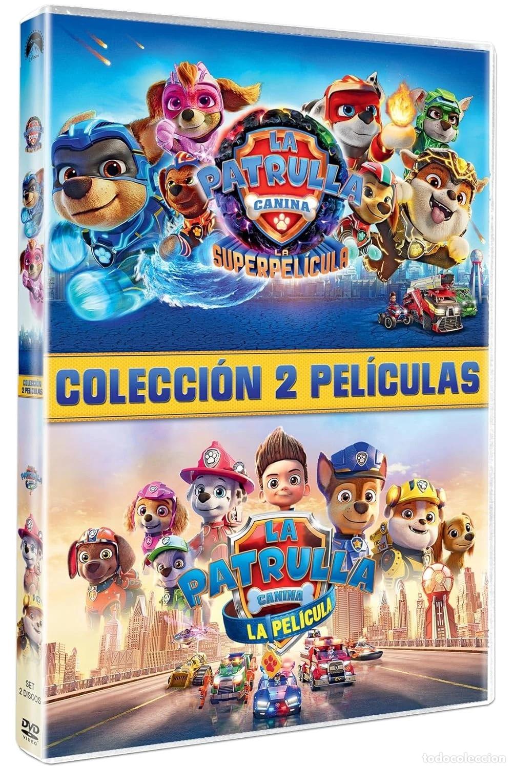 Kino: La Patrulla Canina (Paw Patrol) Pack 2 peliculas (DVD): La Pelicula (The Movie) + La Superpelicula (