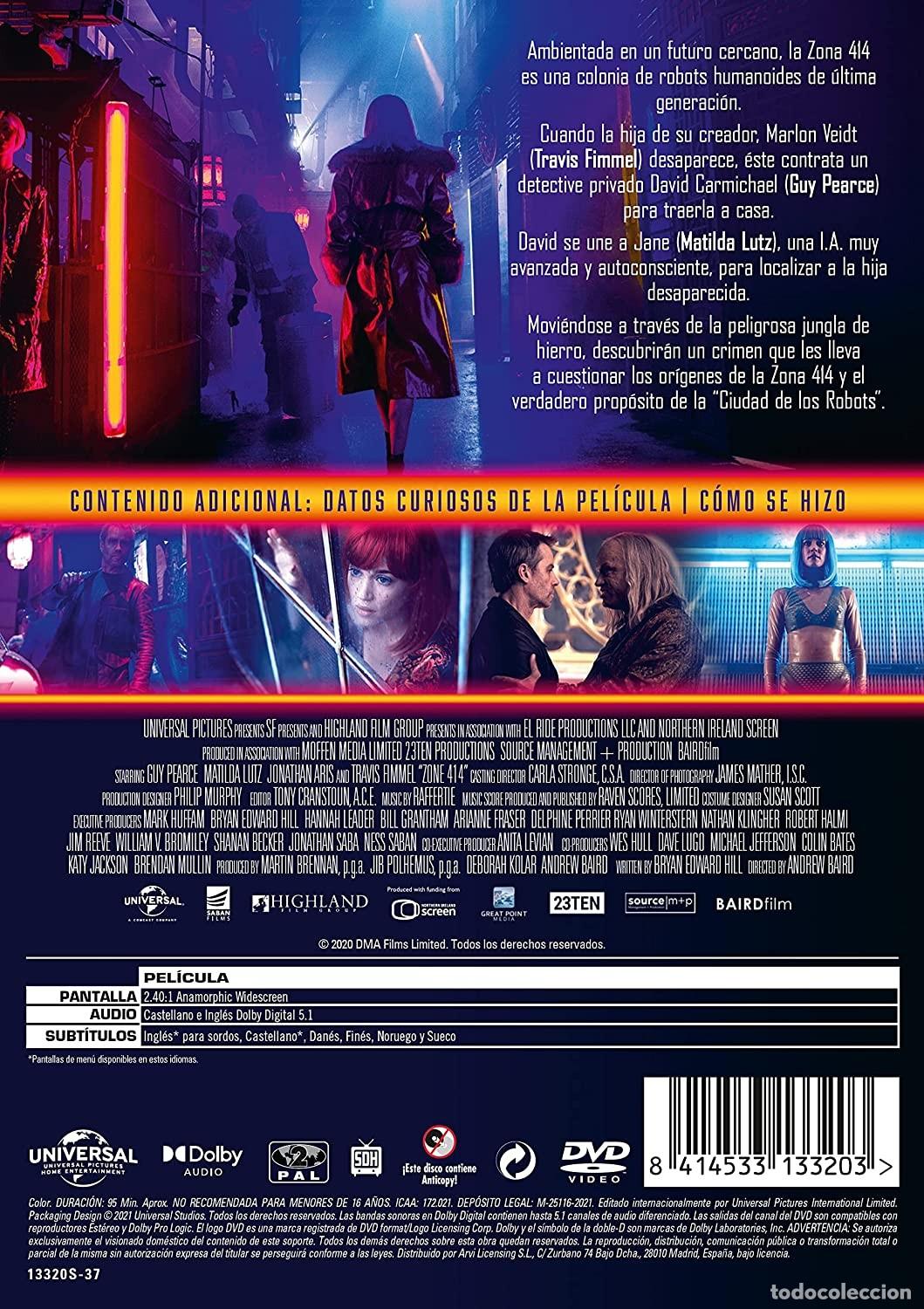 Cine: Zona 414 [DVD] - Foto 2
