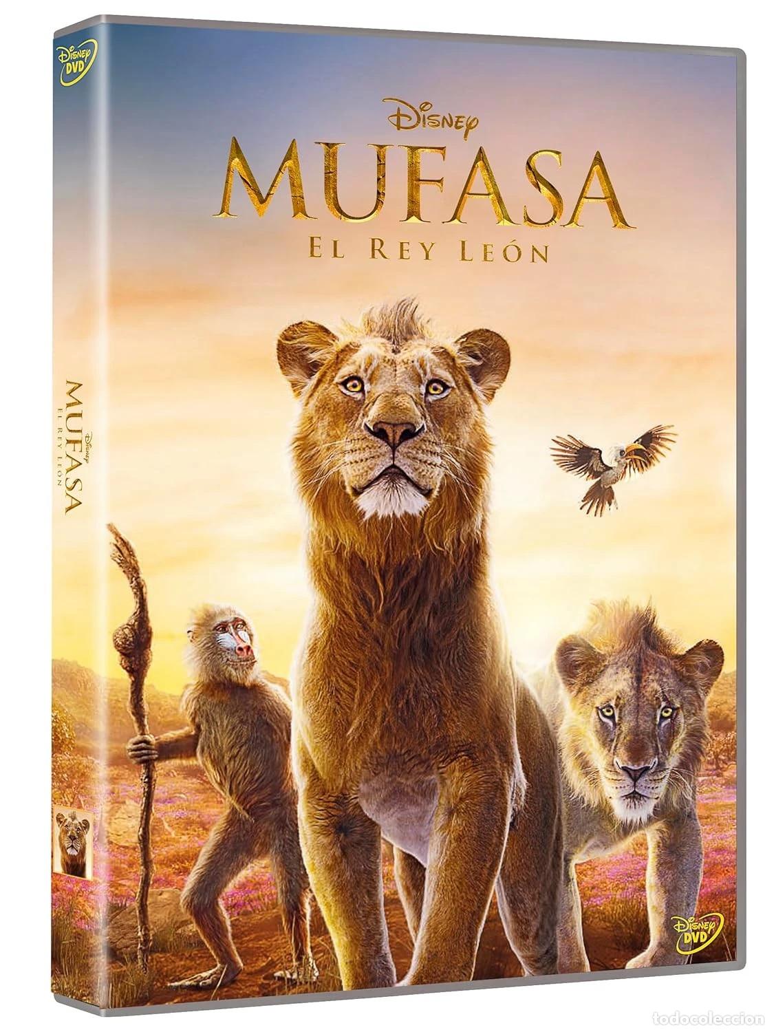 Cin&eacute;ma: Mufasa: El Rey Le&oacute;n [DVD] (2024) Mufasa: The Lion King