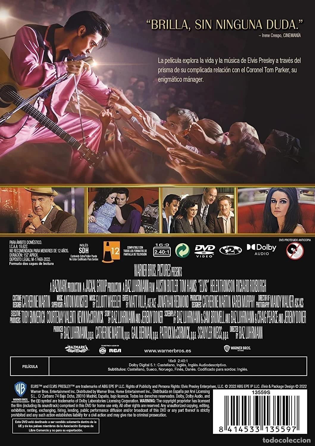 Cine: Elvis [DVD] (2022) - Foto 2