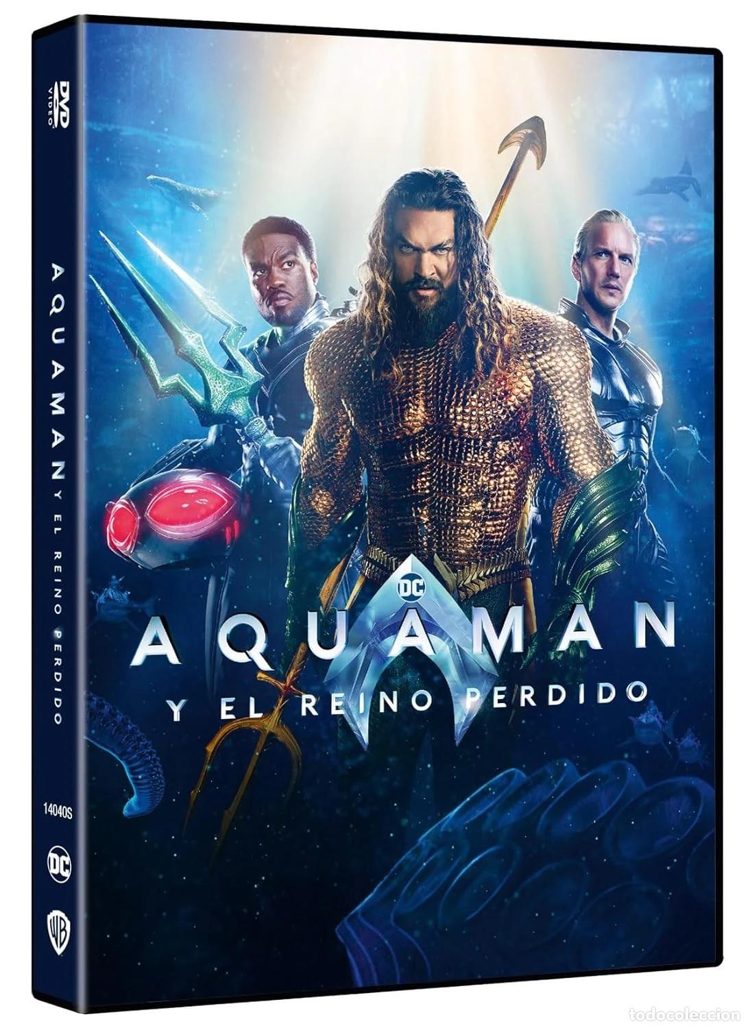 Cinema: Aquaman y el Reino Perdido [DVD] (2023) Aquaman and The Lost Kingdom