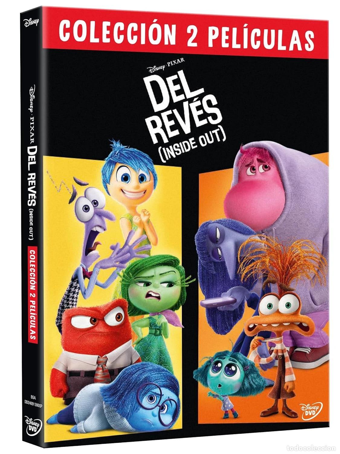 Cin&eacute;ma: Del Rev&eacute;s 1 + Del Rev&eacute;s 2 [DVD] (2015, 2024) Inside Out 1 + Inside Out 2