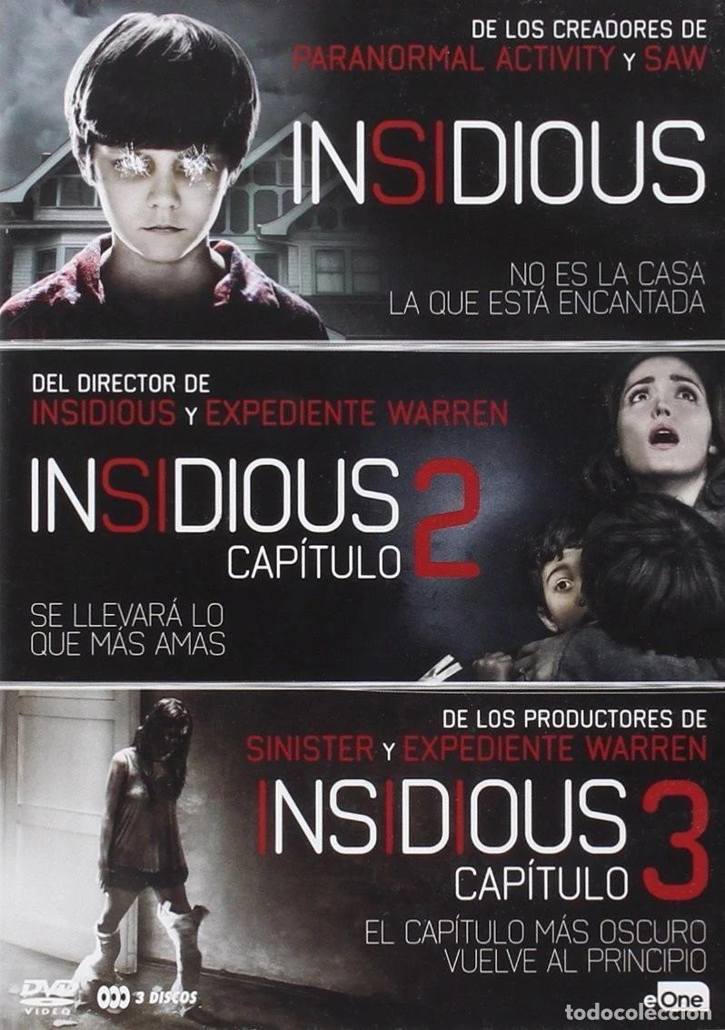 Cin&eacute;ma: Pack Insidious 1+2+3 [DVD]