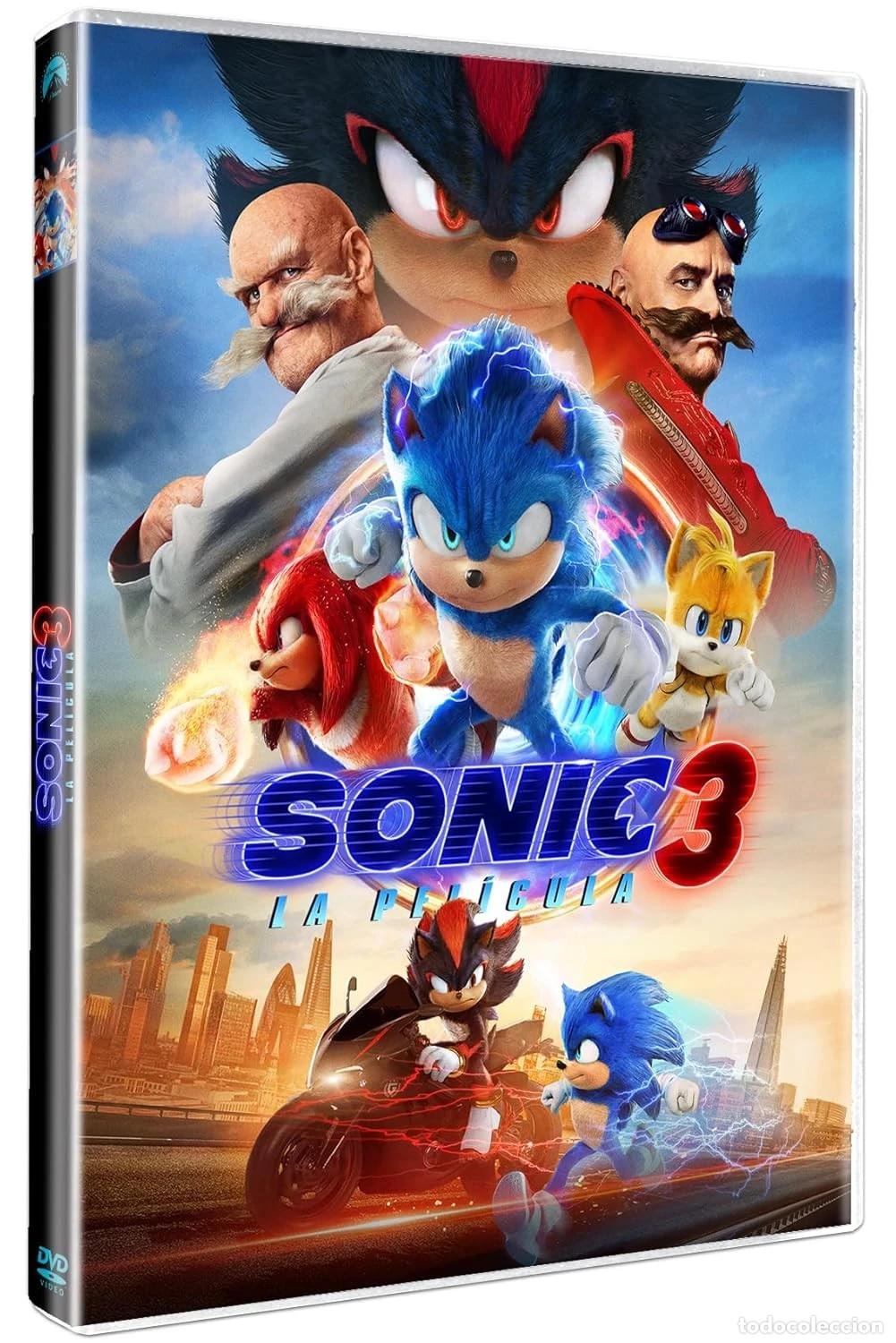 Cinema: Sonic 3: La Pel&iacute;cula [DVD] (2024) Sonic the Hedgehog 3