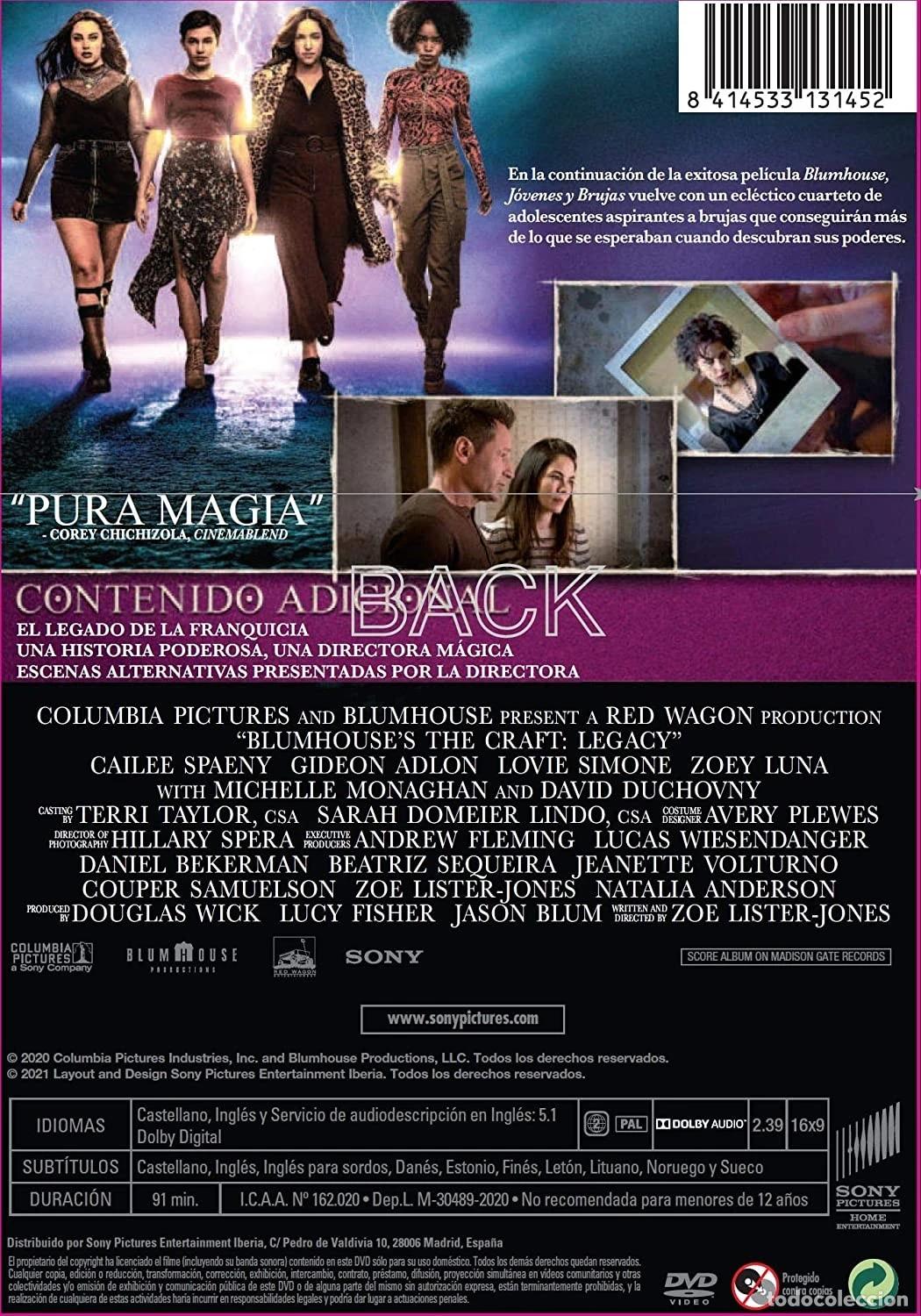 Cine: J&oacute;venes y brujas [DVD] - Foto 2