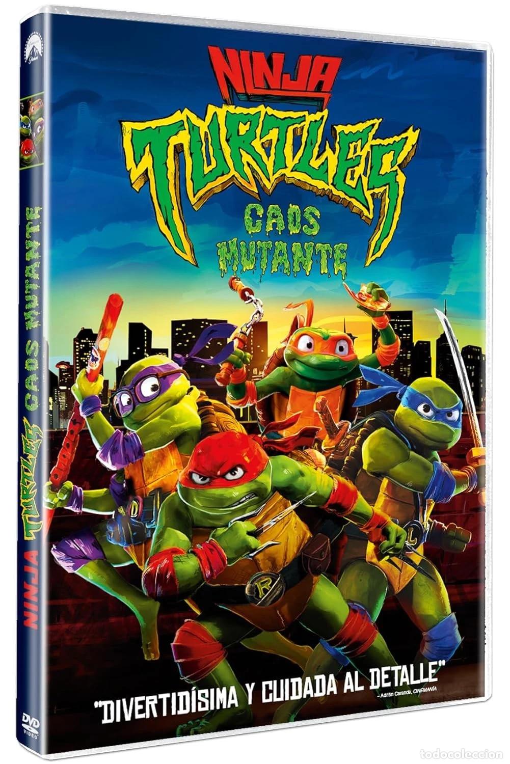 Cinema: Ninja Turtles: Caos Mutante (Teenage Mutant Ninja Turtles: Mutant Mayhem) (DVD) [DVD]