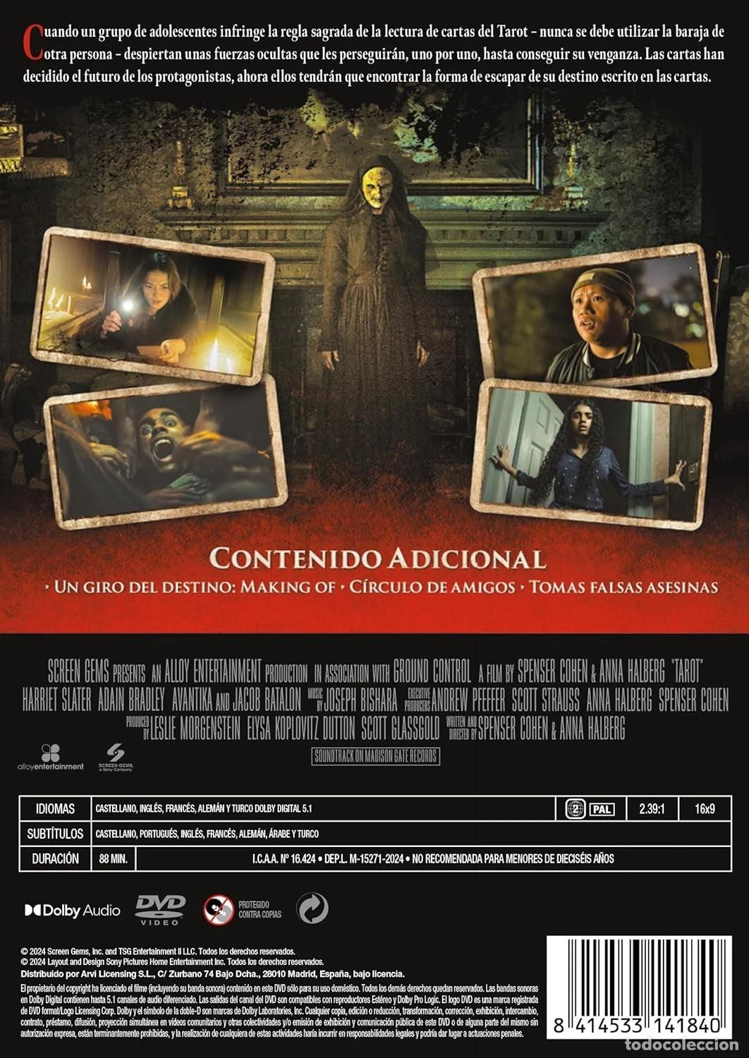 Cine: Tarot [DVD] (2024) - Foto 2