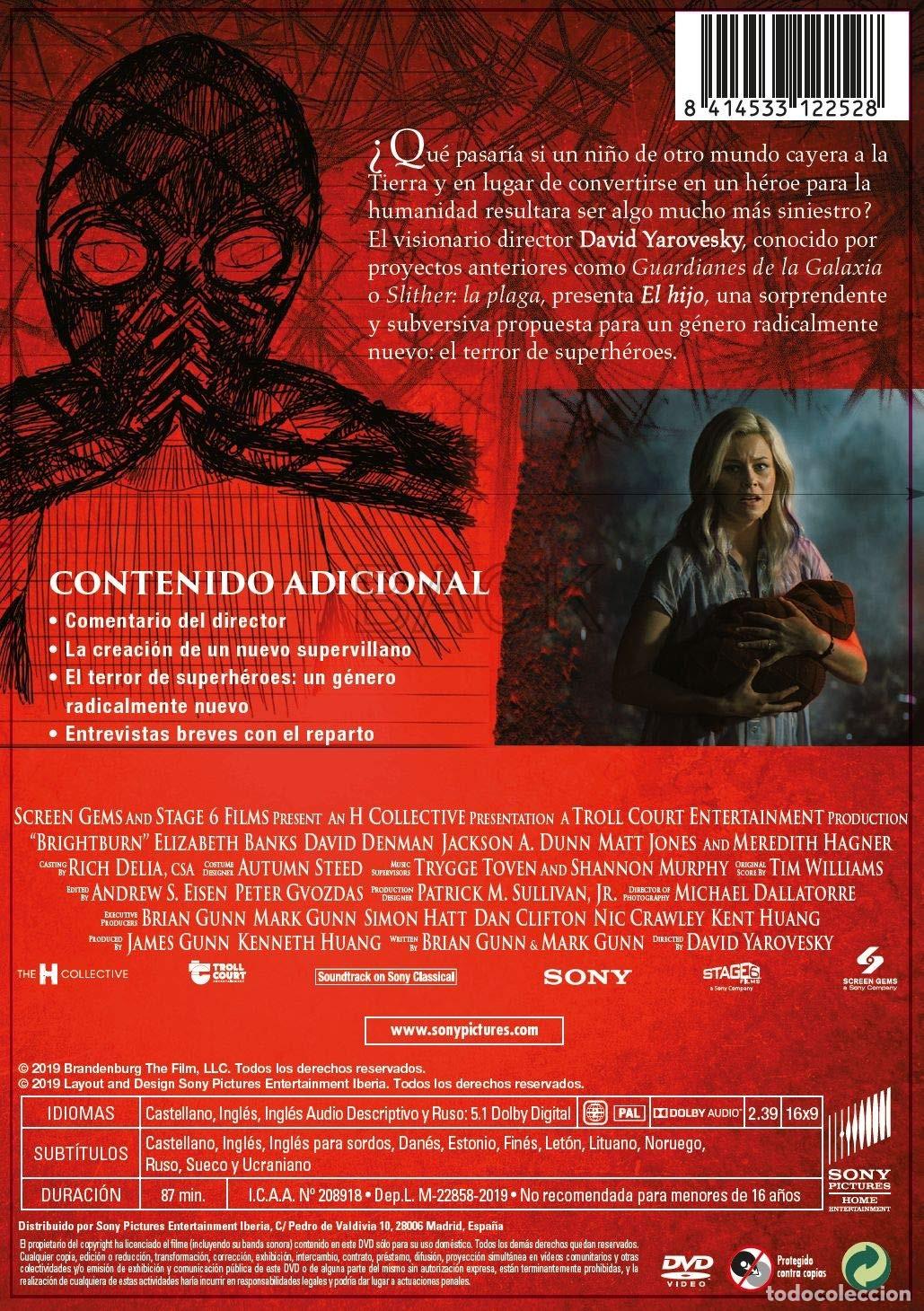 Cine: El hijo [DVD] - Foto 2