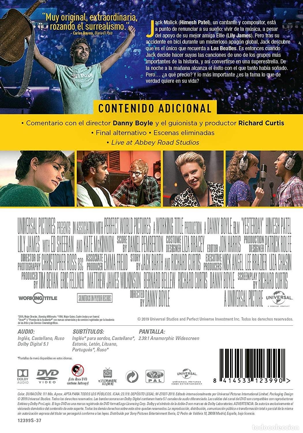 Cine: Yesterday [DVD] - Foto 2