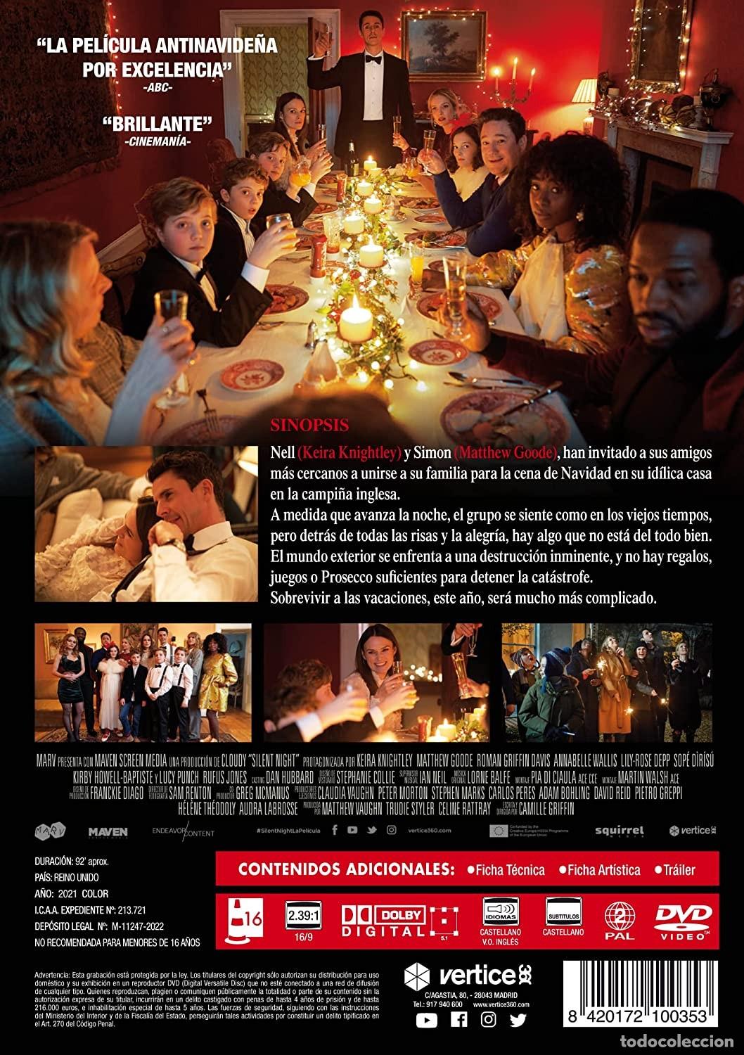 Cine: Silent night [DVD] - Foto 2