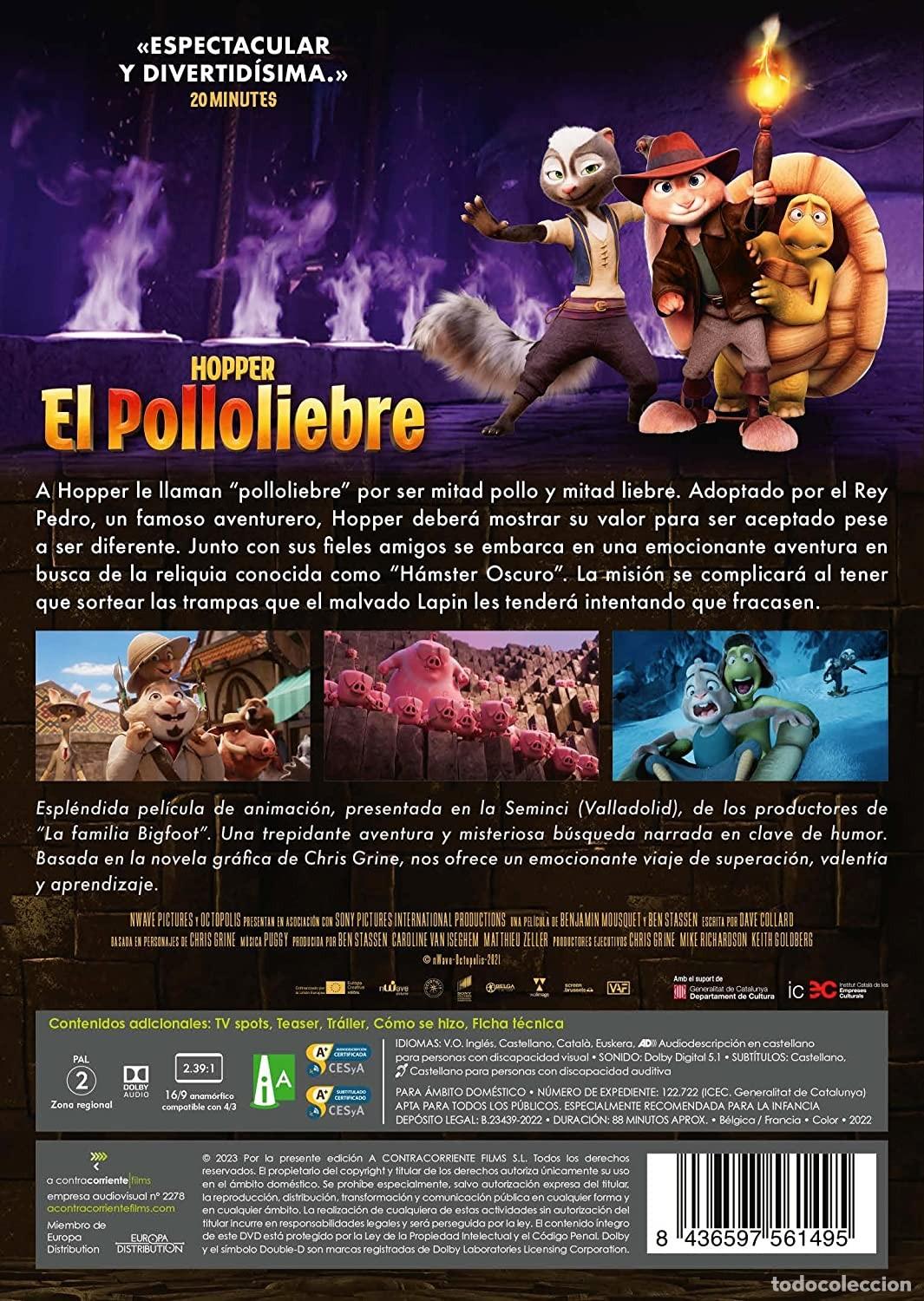 Cine: Hopper, el polloliebre [DVD] - Foto 3