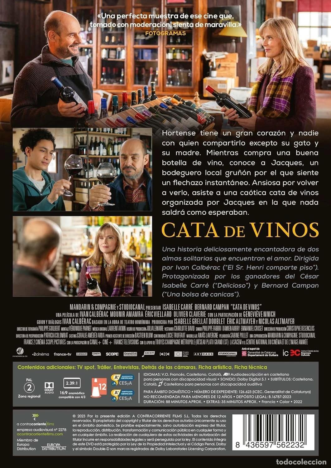 Cine: Cata de vinos [DVD] - Foto 3