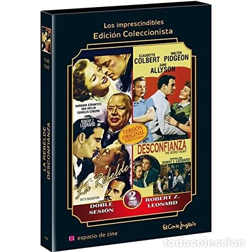 Cin&eacute;ma: La Rebelde Desconfianza DVD Doble B.F.'s Daughter The Secret Heart con libreto 32 pags funda de c