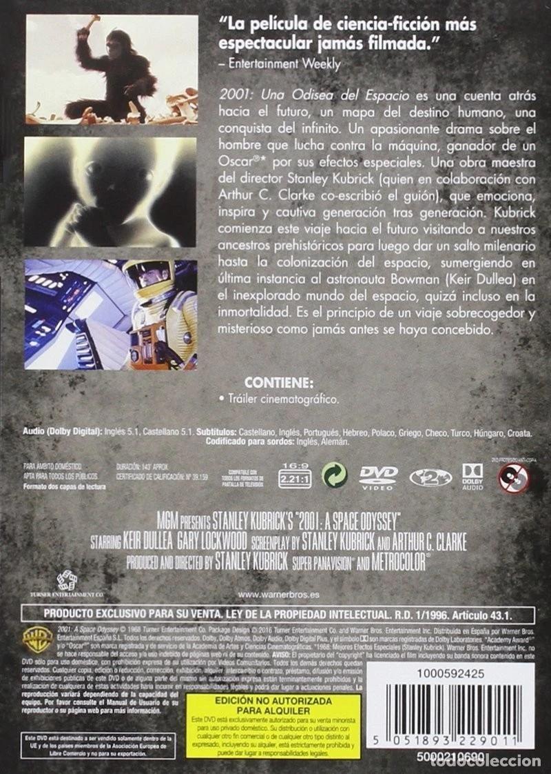Cine: Kubrick: 2001. Una Odisea Del Espacio [DVD] - Foto 2