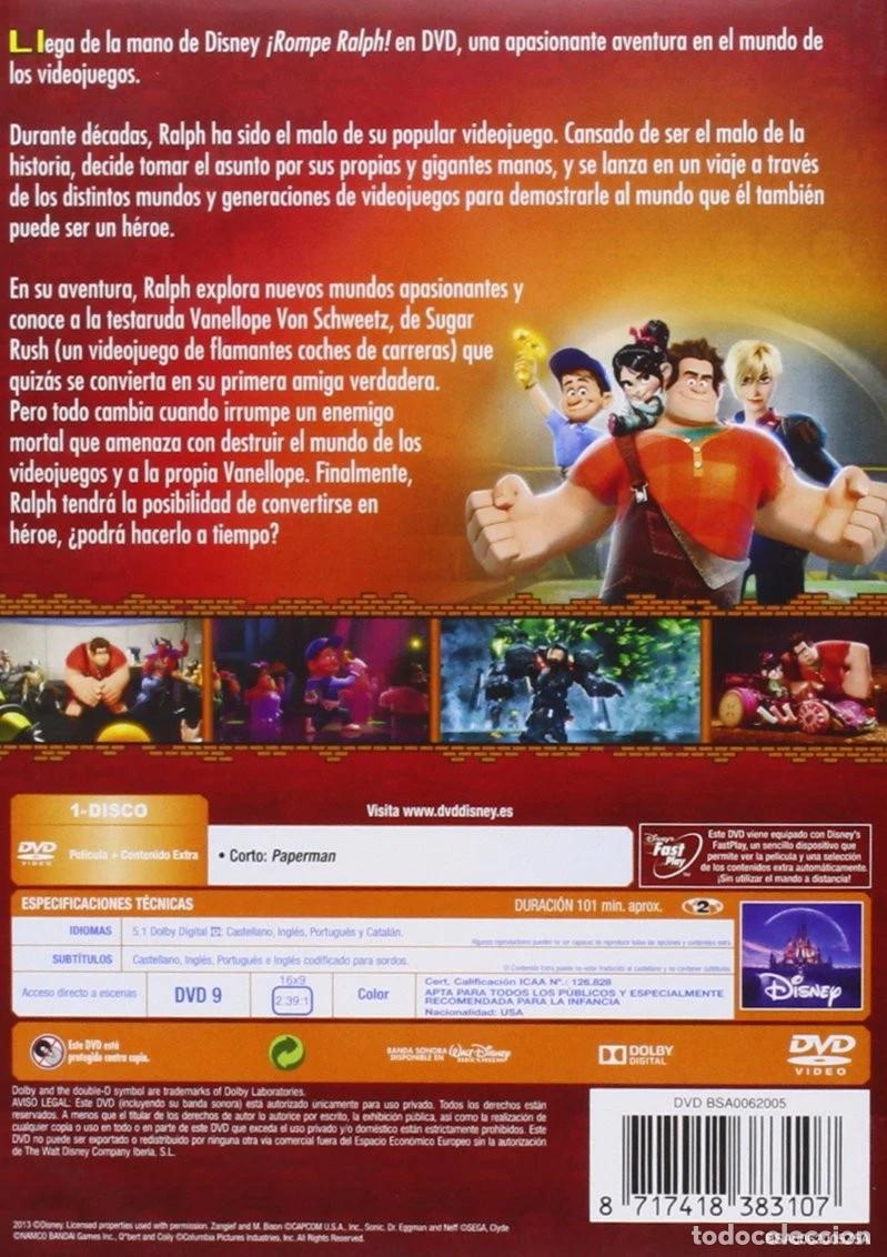 Cine: &iexcl;ROMPE RALPH! (DVD) - Foto 2