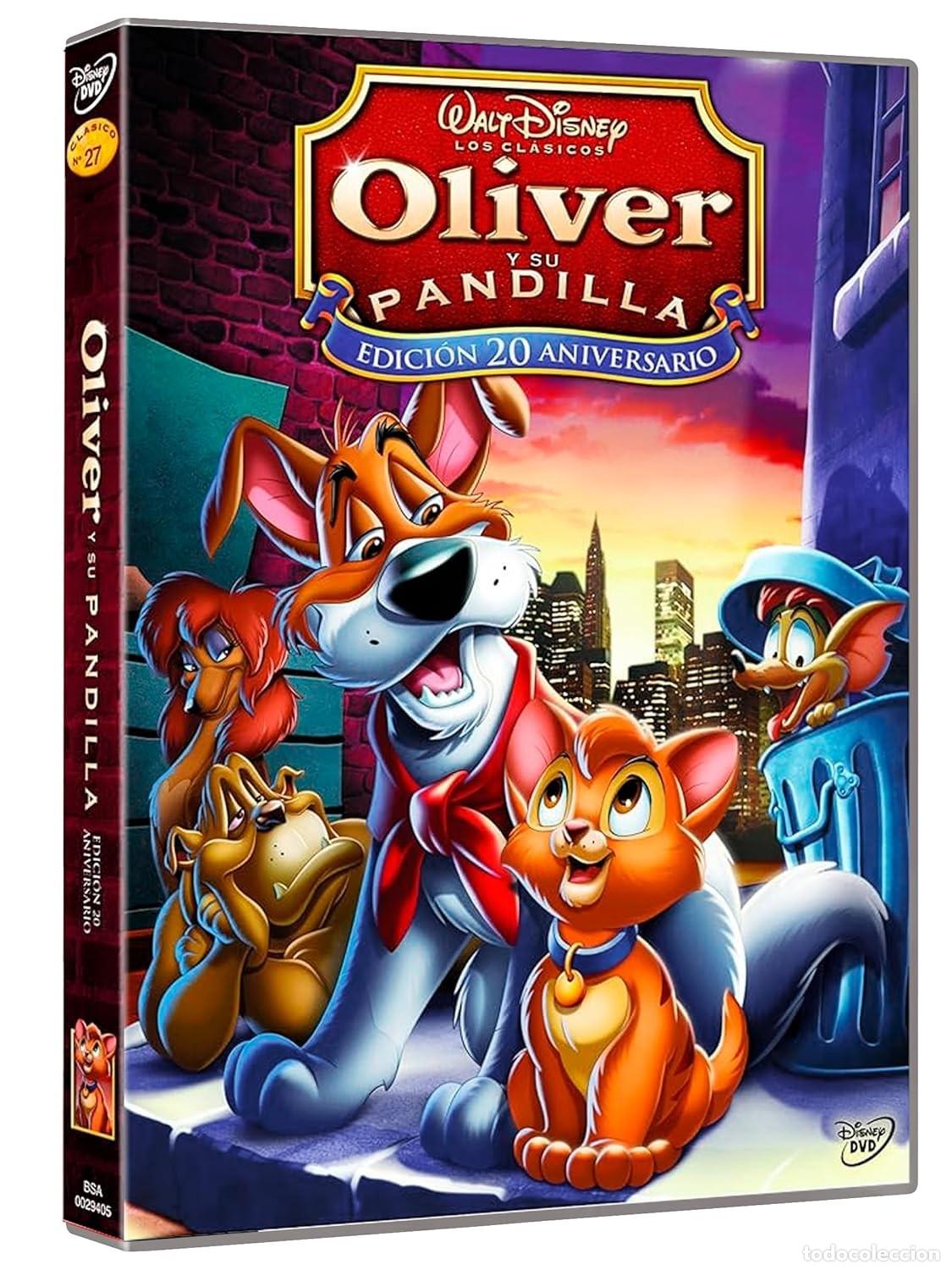 Cine: Oliver Y Su Pandilla [DVD] (1988) Oliver & Company