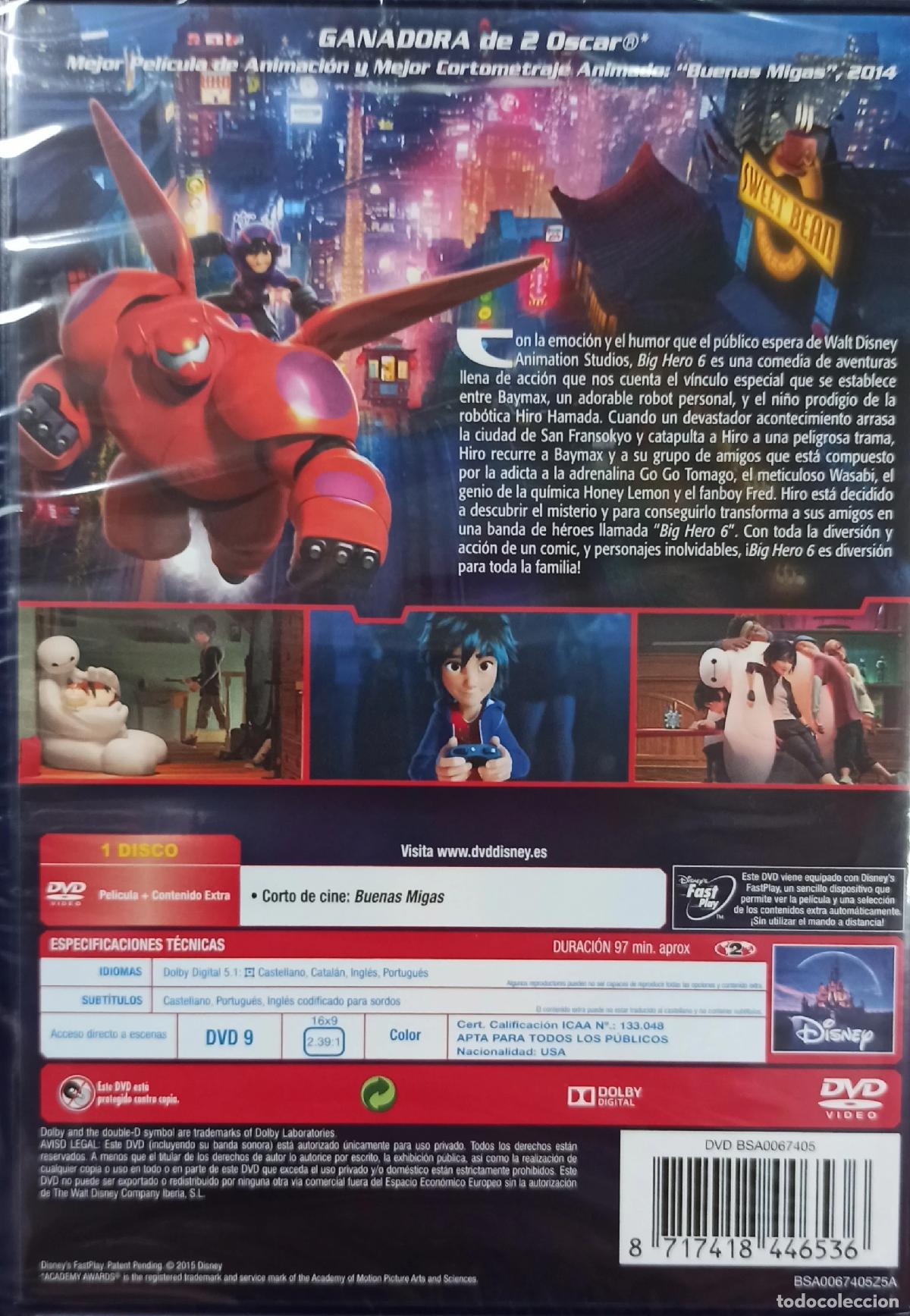 Cine: Big Hero 6 [DVD] - Foto 2