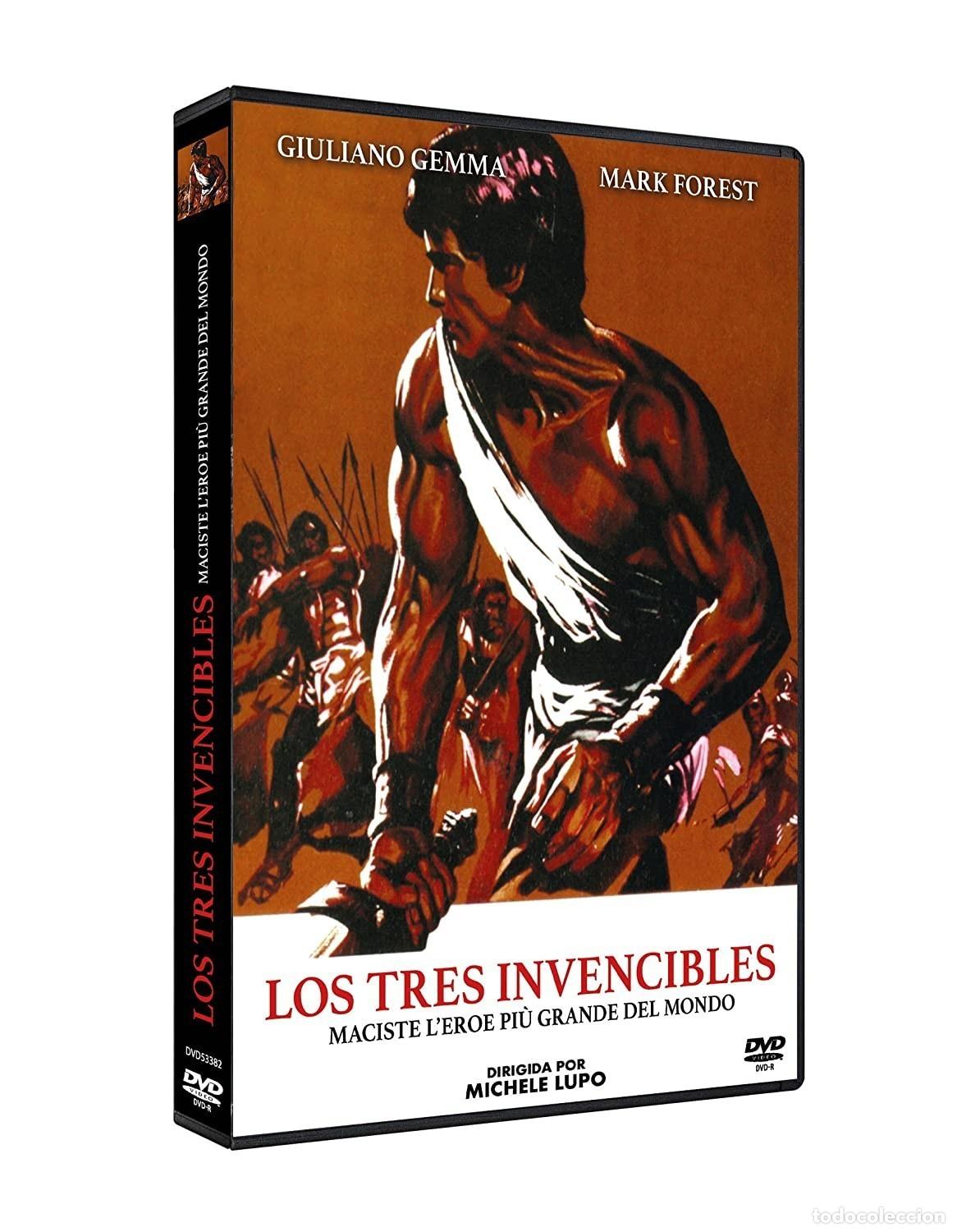 Cinema: Los Tres Invencibles DVD 1963 Maciste, l'eroe piu grande del mondo