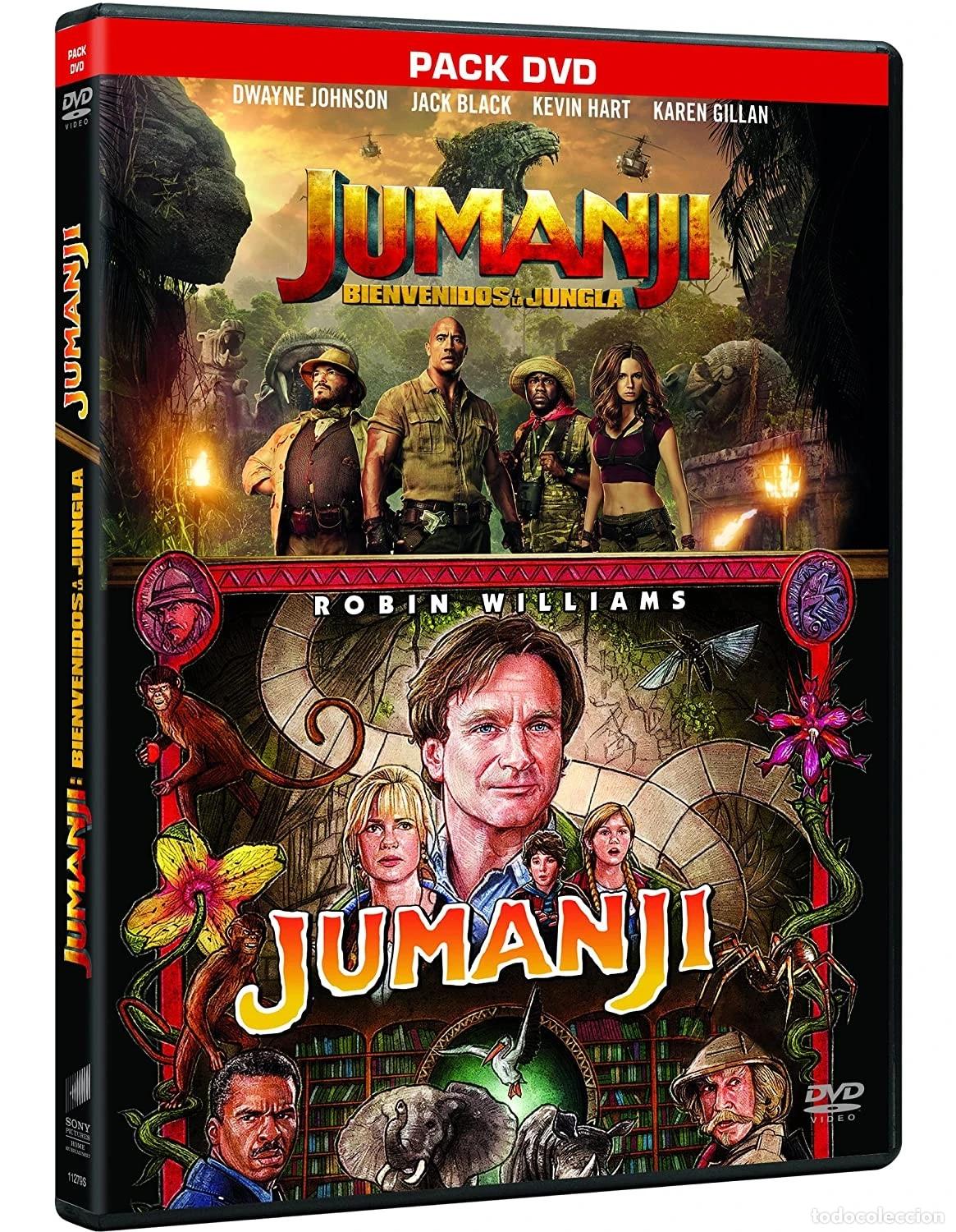 Kino: Pack: Jumanji (1995) Jumanji: Bienvenidos A La Jungla [DVD]