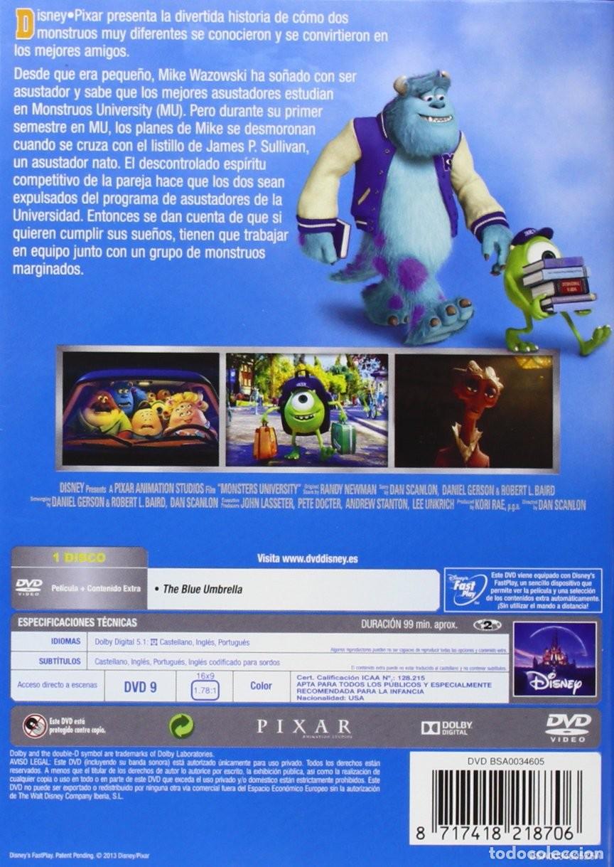 Cine: Monstruos University [DVD] - Foto 2