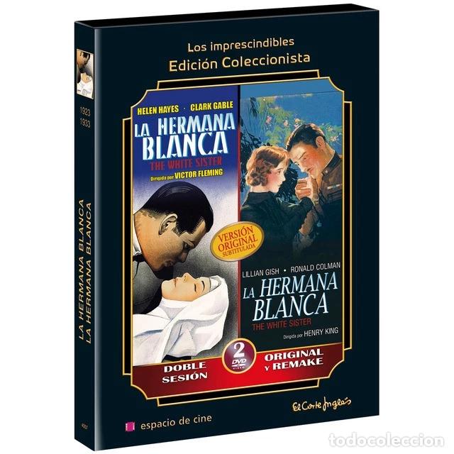 Cine: LA HERMANA BLANCA 1923+LA HERMANA BLANCA 1933 C Club 2 DVD con Libreto 32 Pags y Funda