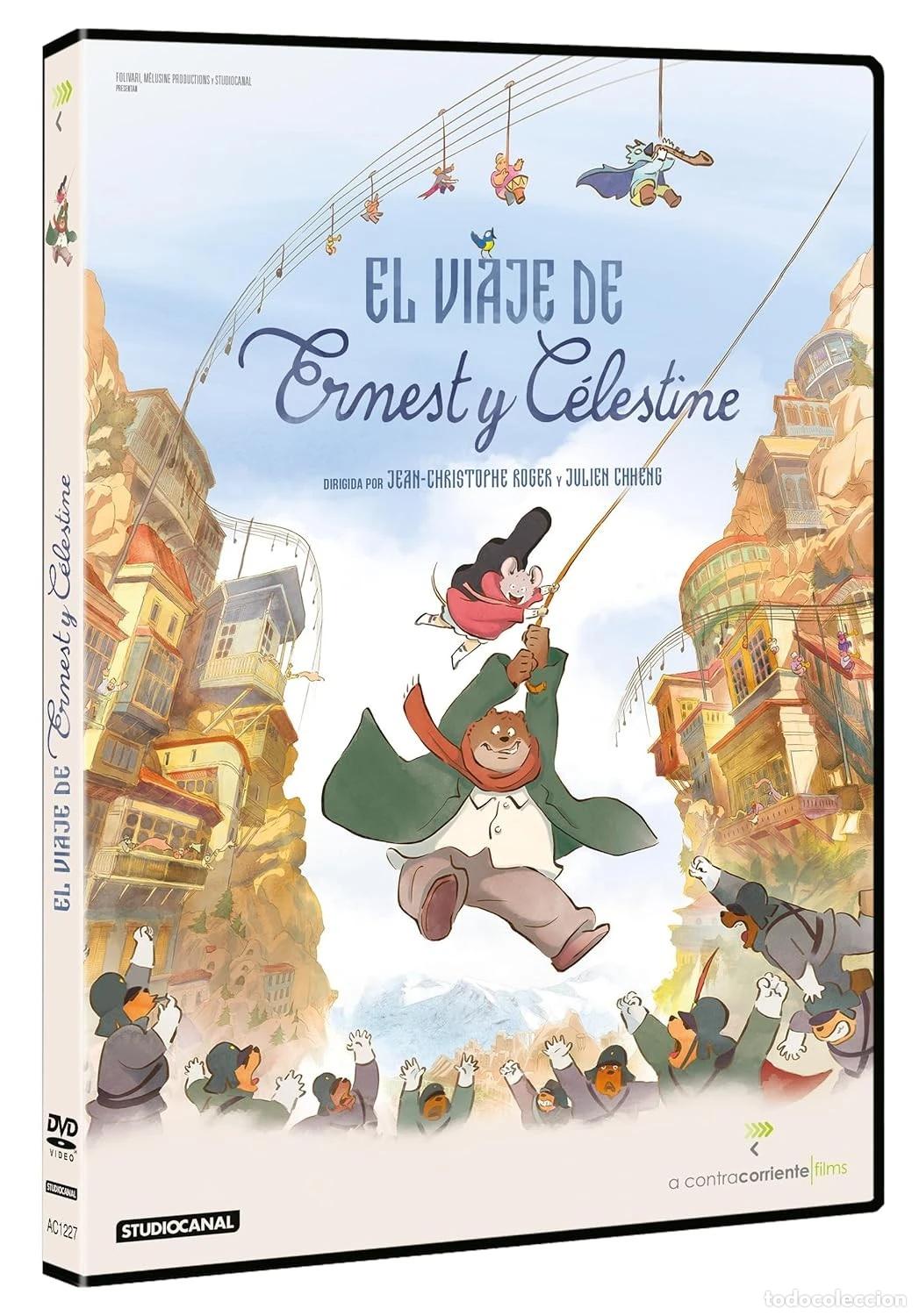 Cinema: El viaje de Ernest y C&eacute;lestine [DVD]