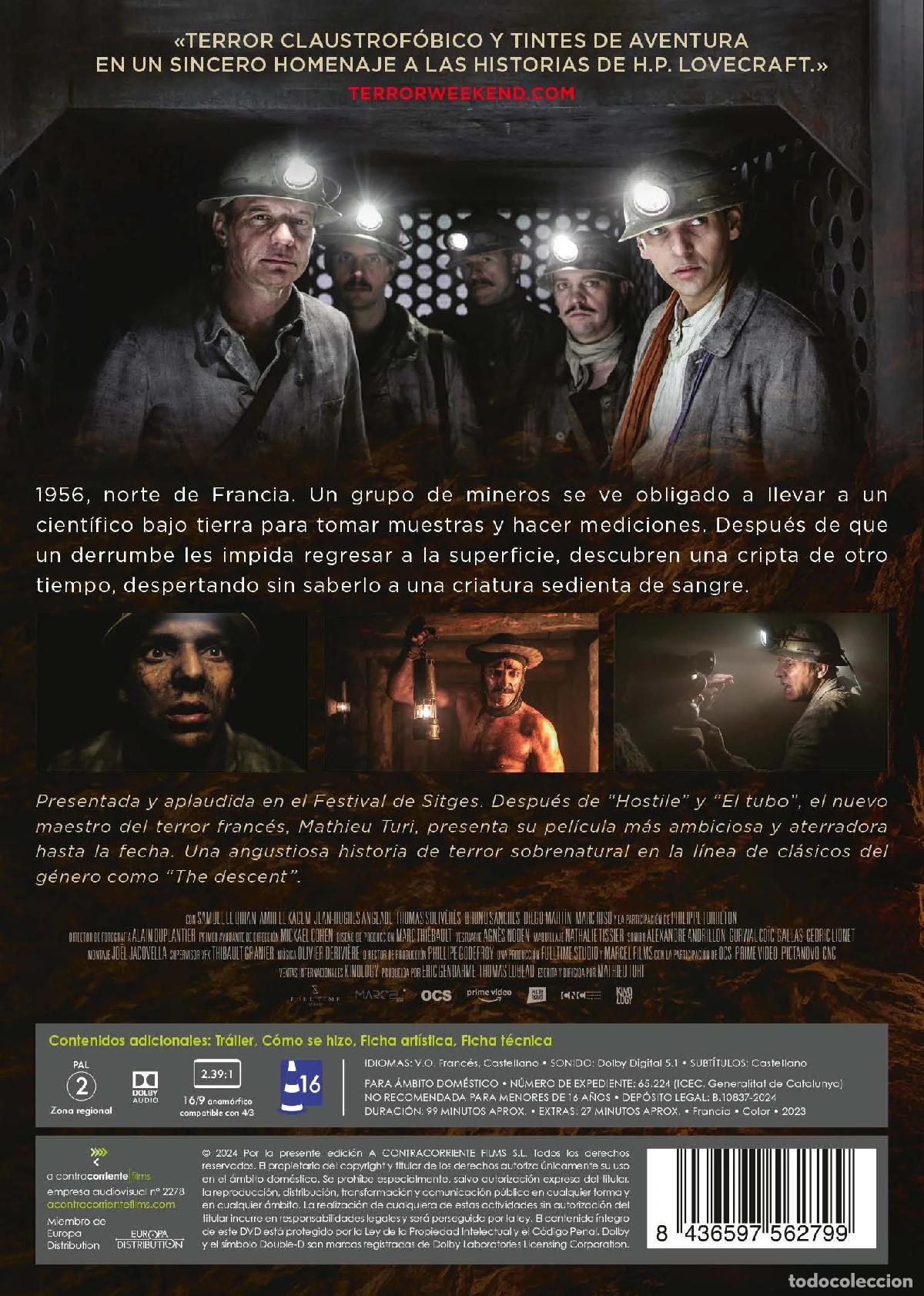 Cin&eacute;ma: Oscuridad Total [DVD] (2023) Gueules noires