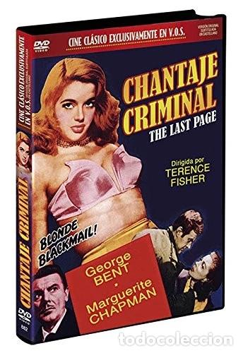 Cinema: CHANTAJE CRIMINAL (V.O.S) (DVD)