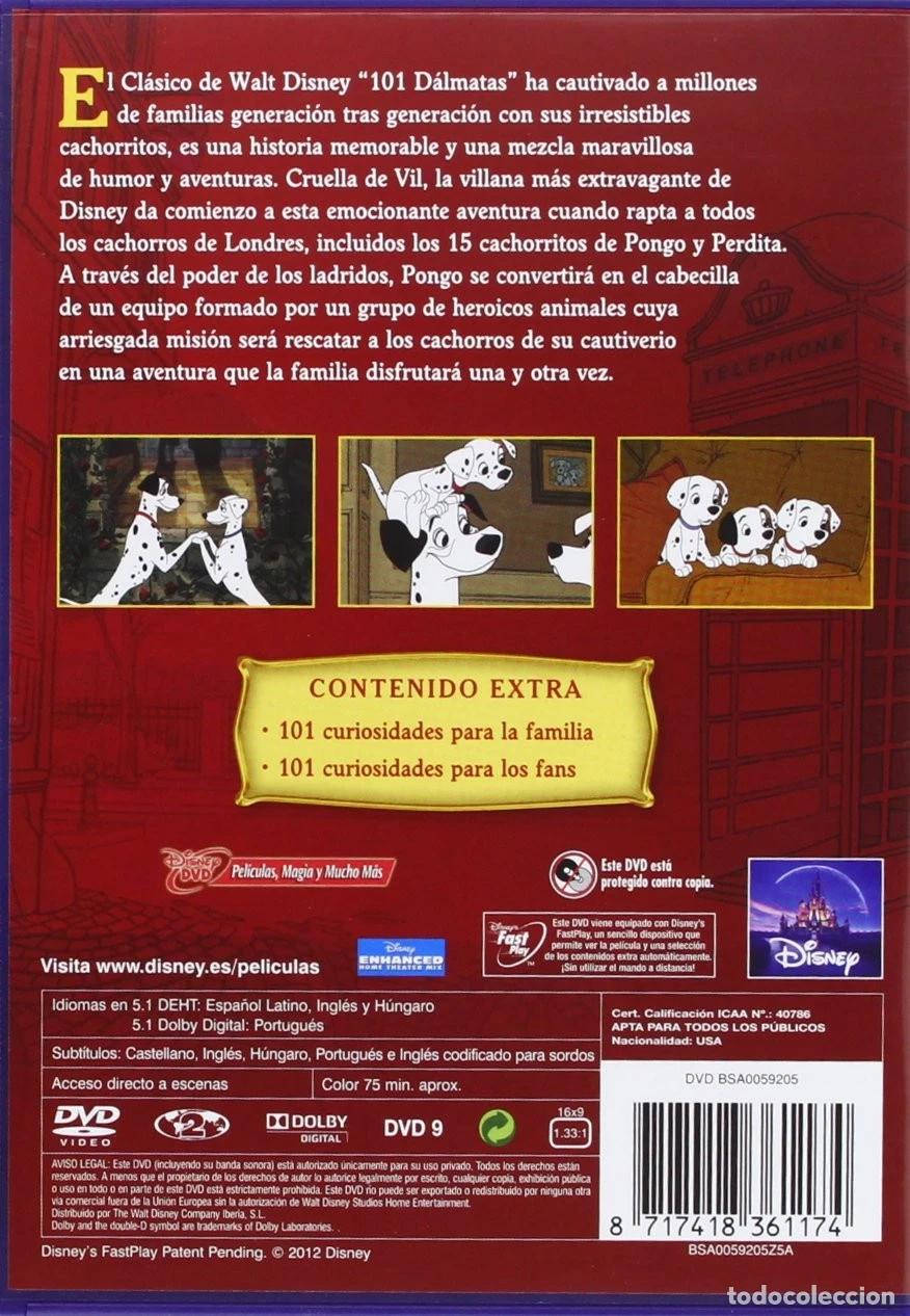 Cine: 101 D&aacute;lmatas [DVD] - Foto 2