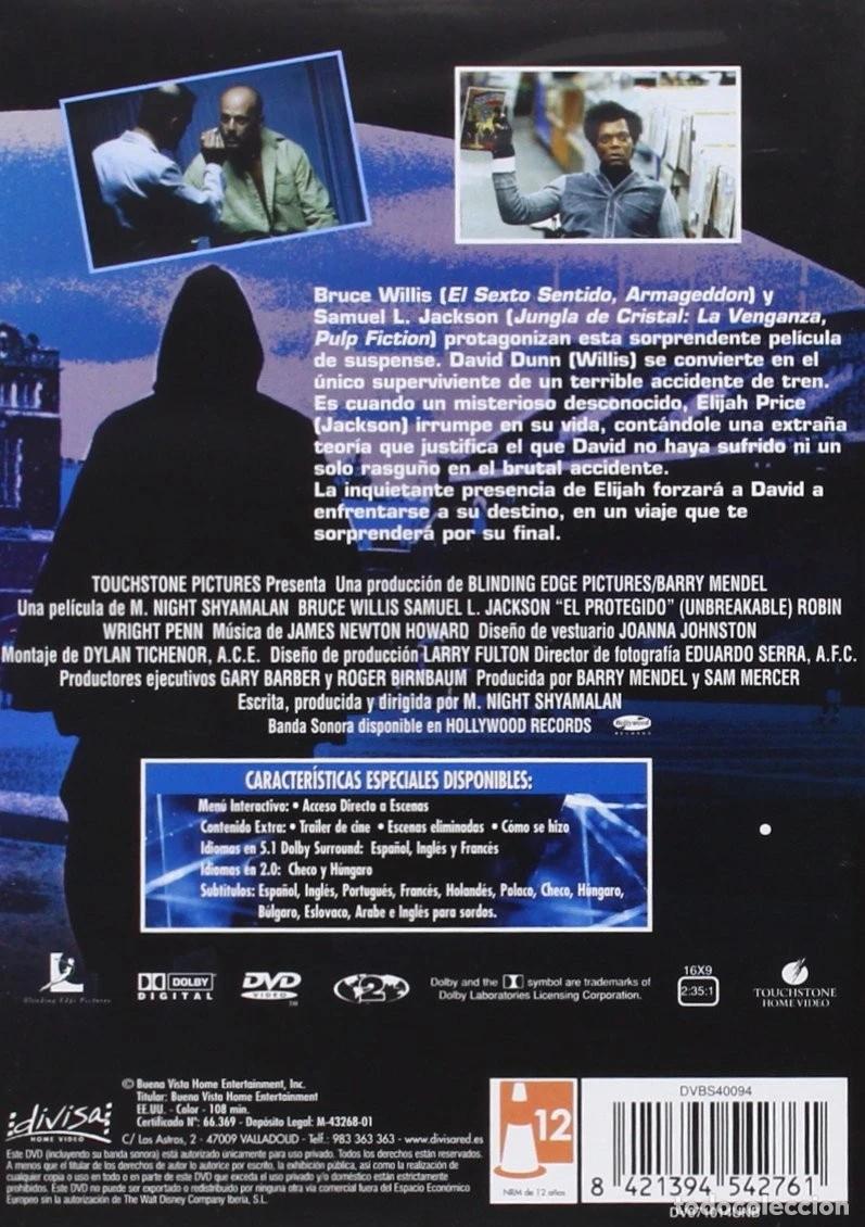 Cine: EL PROTEGIDO (DVD) - Foto 2