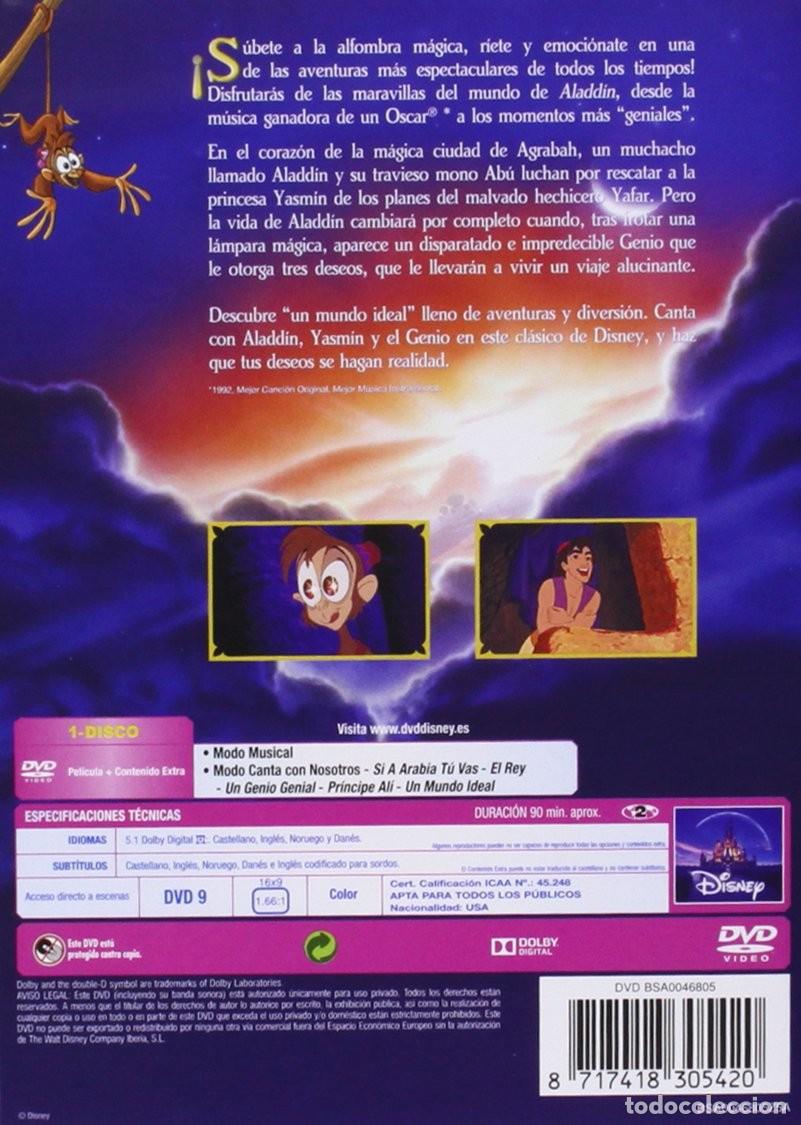 Cine: Aladdin [DVD] (1992) - Foto 2