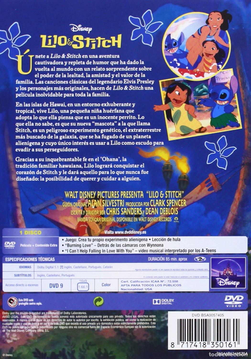Cine: Lilo & Stitch [DVD] - Foto 2