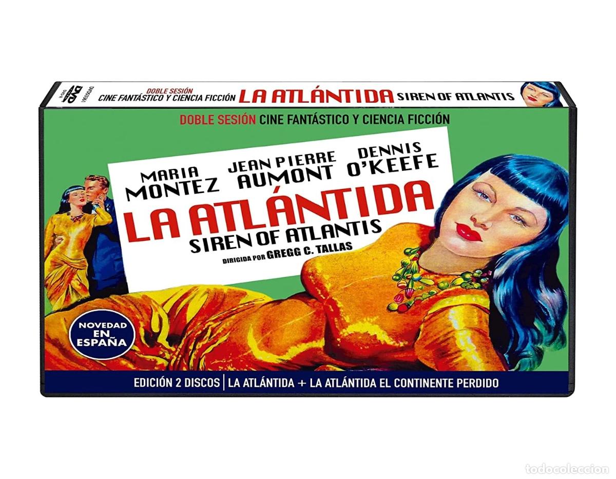 Kino: La Atl&aacute;ntida v.o.s + La Atl&aacute;ntida El Continente Perdido Siren of Atlantis 1949 + Ercole alla conquis