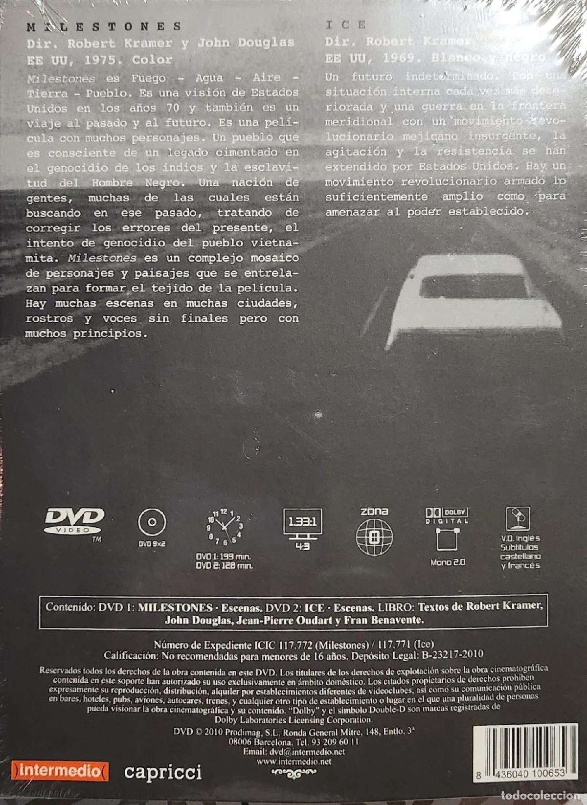 Cinema: Milestones + Ice [DVD] (1975,1970)
