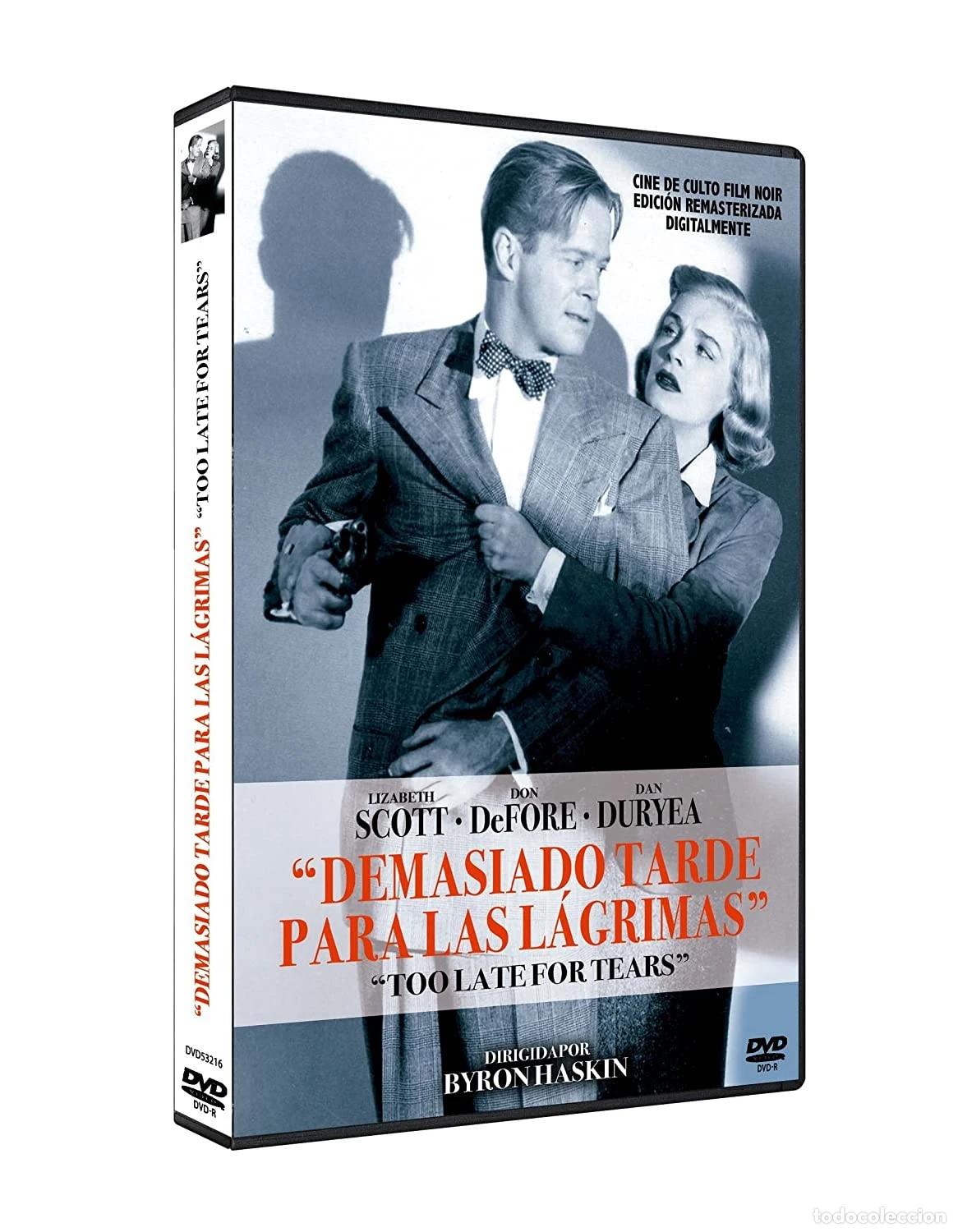 Cinema: Demasiado Tarde para L&aacute;grimas v.o.s. DVD 1949 Too Late for Tears
