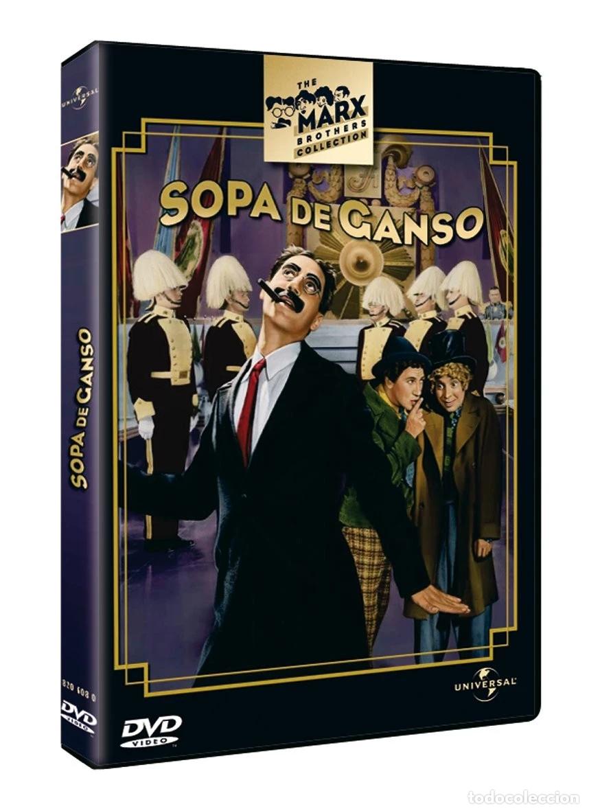 Cinema: SOPA DE GANSO (H. MARX) (DVD)