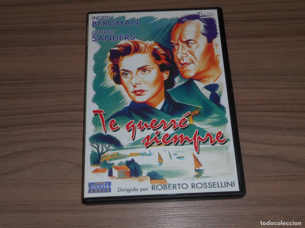 Cine: TE QUERRE SIEMPRE DVD de ROBERTO ROSSELLINI Ingrid Bergman GEORGE SANDERS Como NUEVA