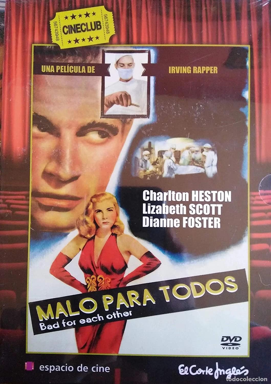 Cinema: MALO PARA TODOS Cine Club DVD con Libreto 32 Pags y Funda
