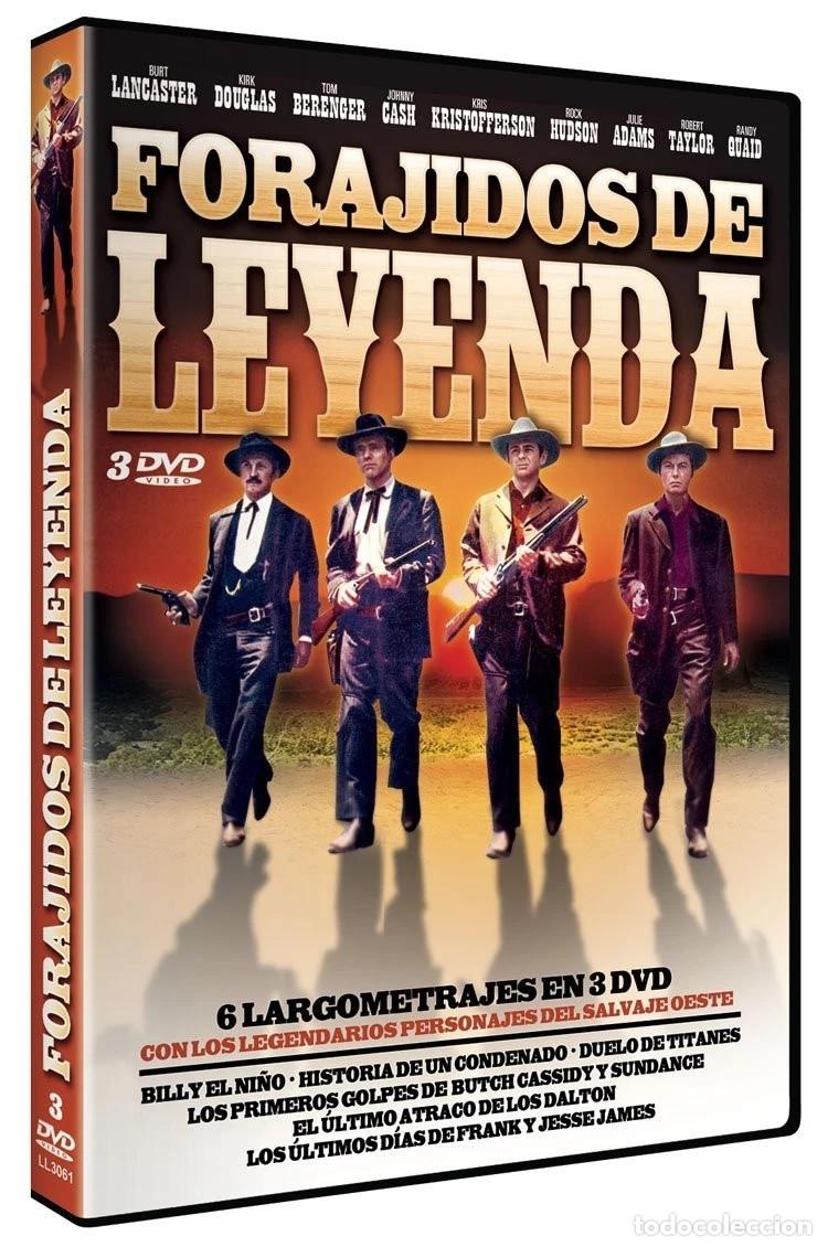 Cinema: Pack Forajidos de Leyenda [DVD] (1941,1953,1957,1979,1986) Gunfight At Ok Corral + Butch And Sundan