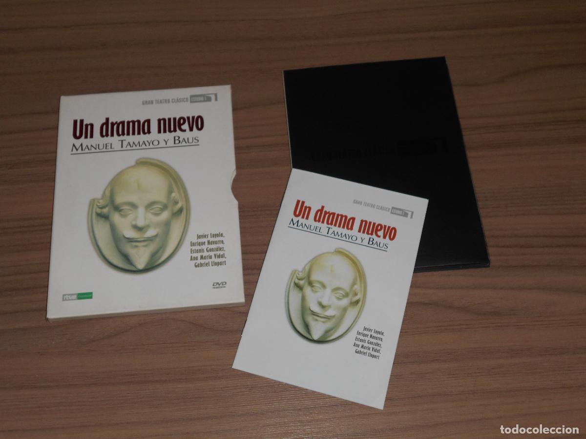 Cine: UN DRAMA NUEVO Edicion Especial DVD + LIBRO 24 Pag. MANUEL TAMAYO y BAUS Como NUEVA