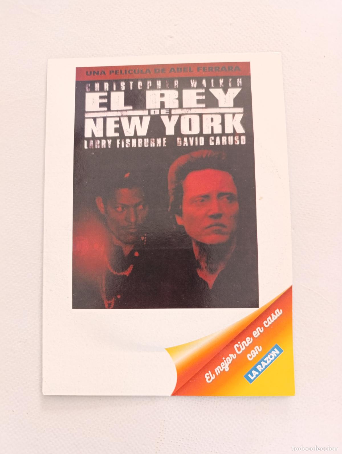 Cine: DVD EL REY DE NEW YORK - ABEL FERRARA - FUNDA FINA CARTON (L8)