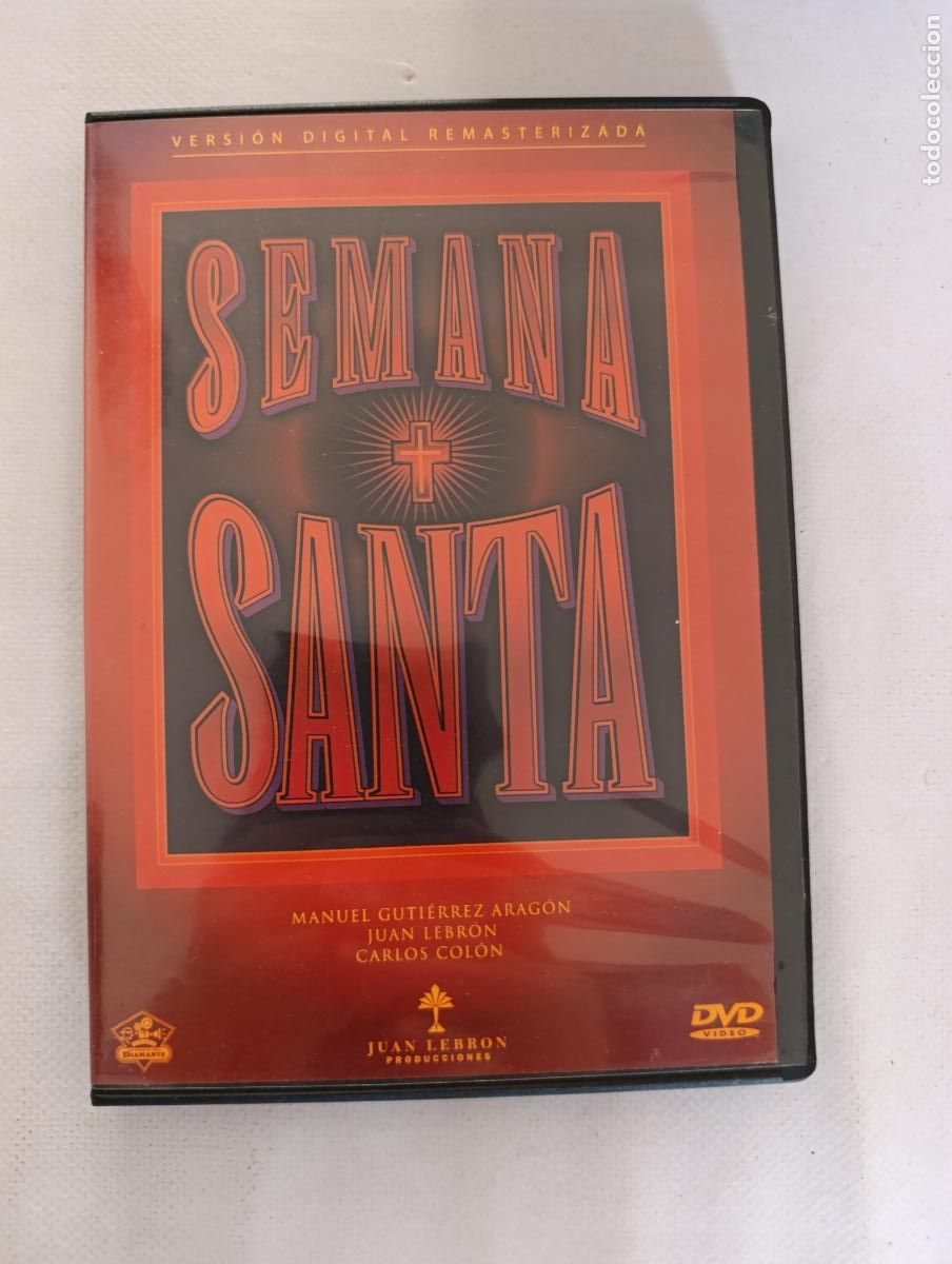 Cine: DVD SEMANA SANTA - VERSION DIGITAL REMASTERIZADA - MANUEL GUTIERREZ ARAGON (L8)