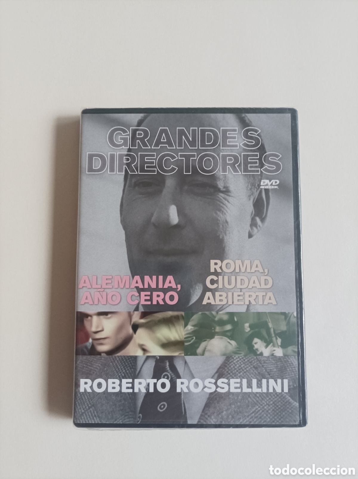 Cinema: Roberto Rossellini. Alemania, a&ntilde;o cero. Roma, ciudad abierta. DVD. Nuevo. Precintado