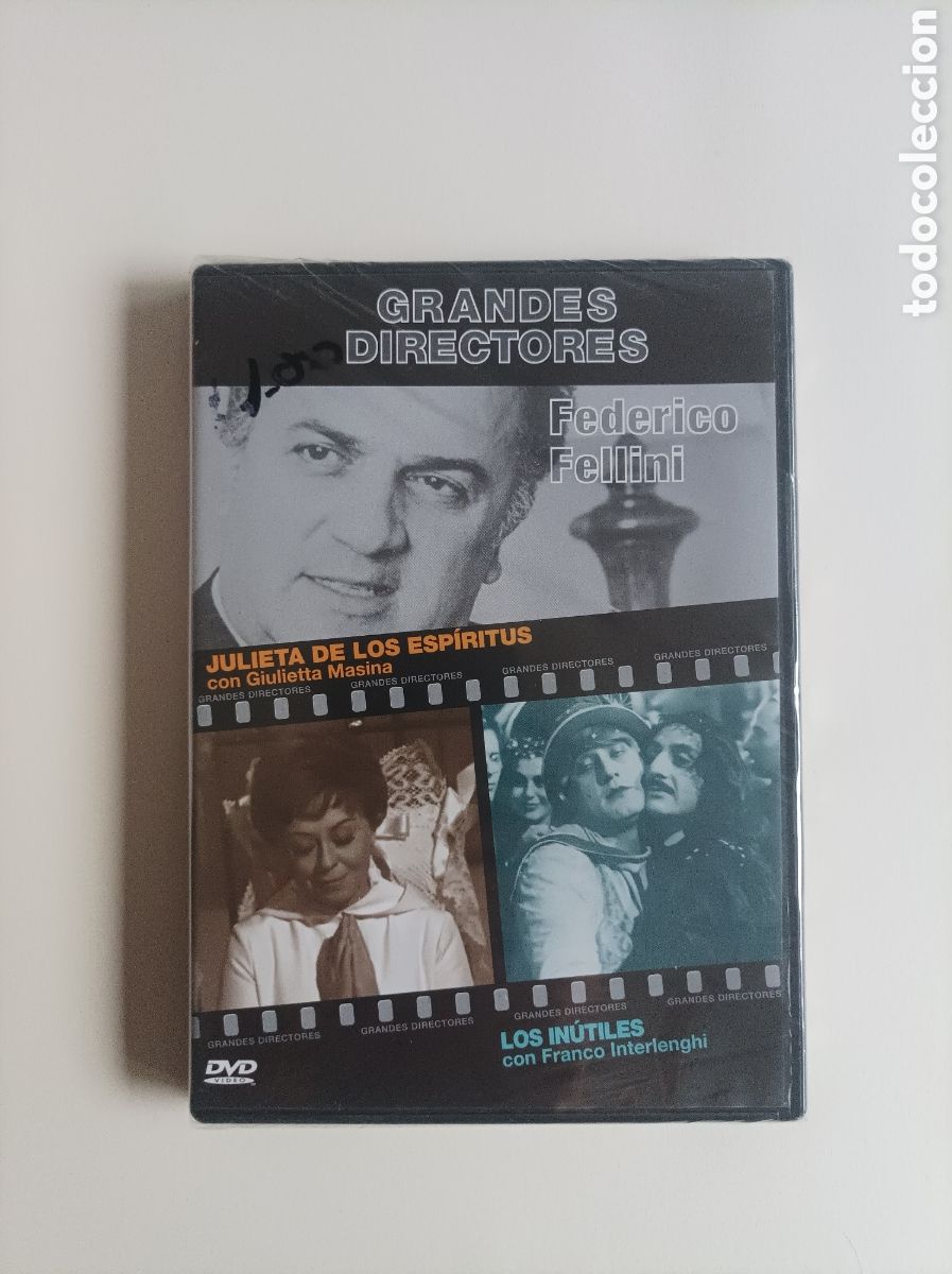 Cinema: Federico Fellini. Julieta de los esp&iacute;ritus. Los in&uacute;tiles. DVD. Nuevo. Precintado